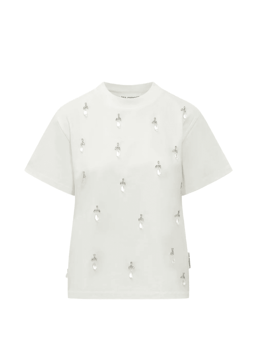 embellished classic T-shirt - Image 1
