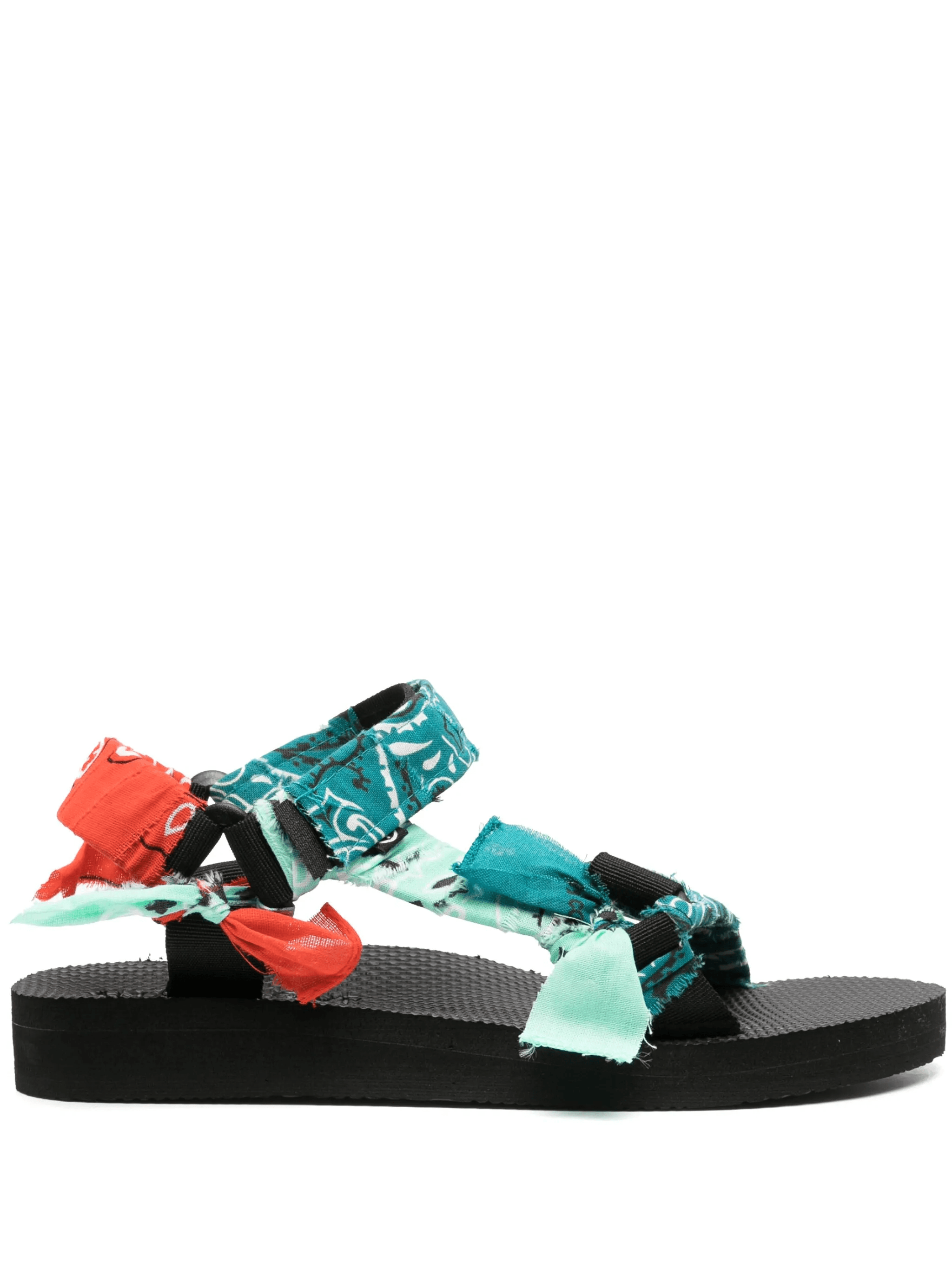 Trekky Mix bandana-print sandals - Image 1