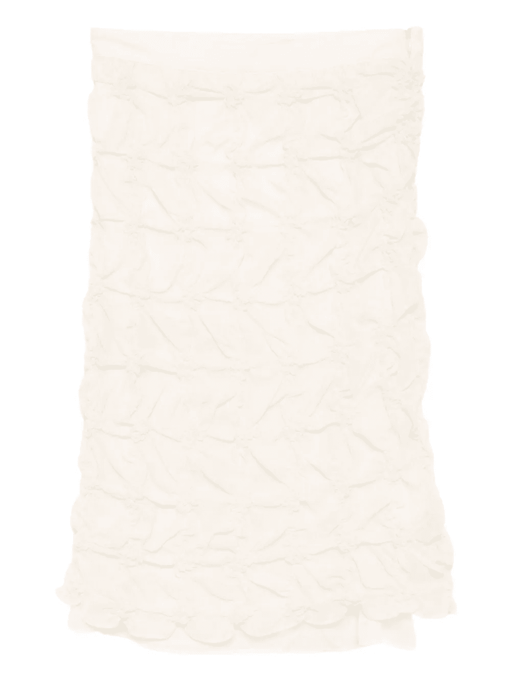 scrunched chiffon skirt - Image 1