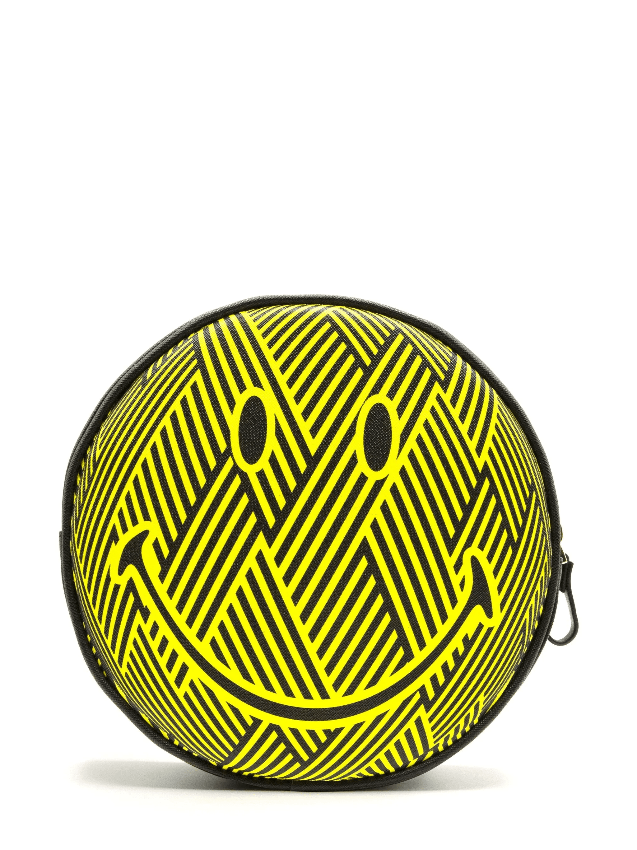 smile-face print circular-design wallet - Image 1