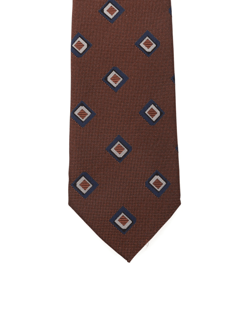 diamond-print tie - Image 1