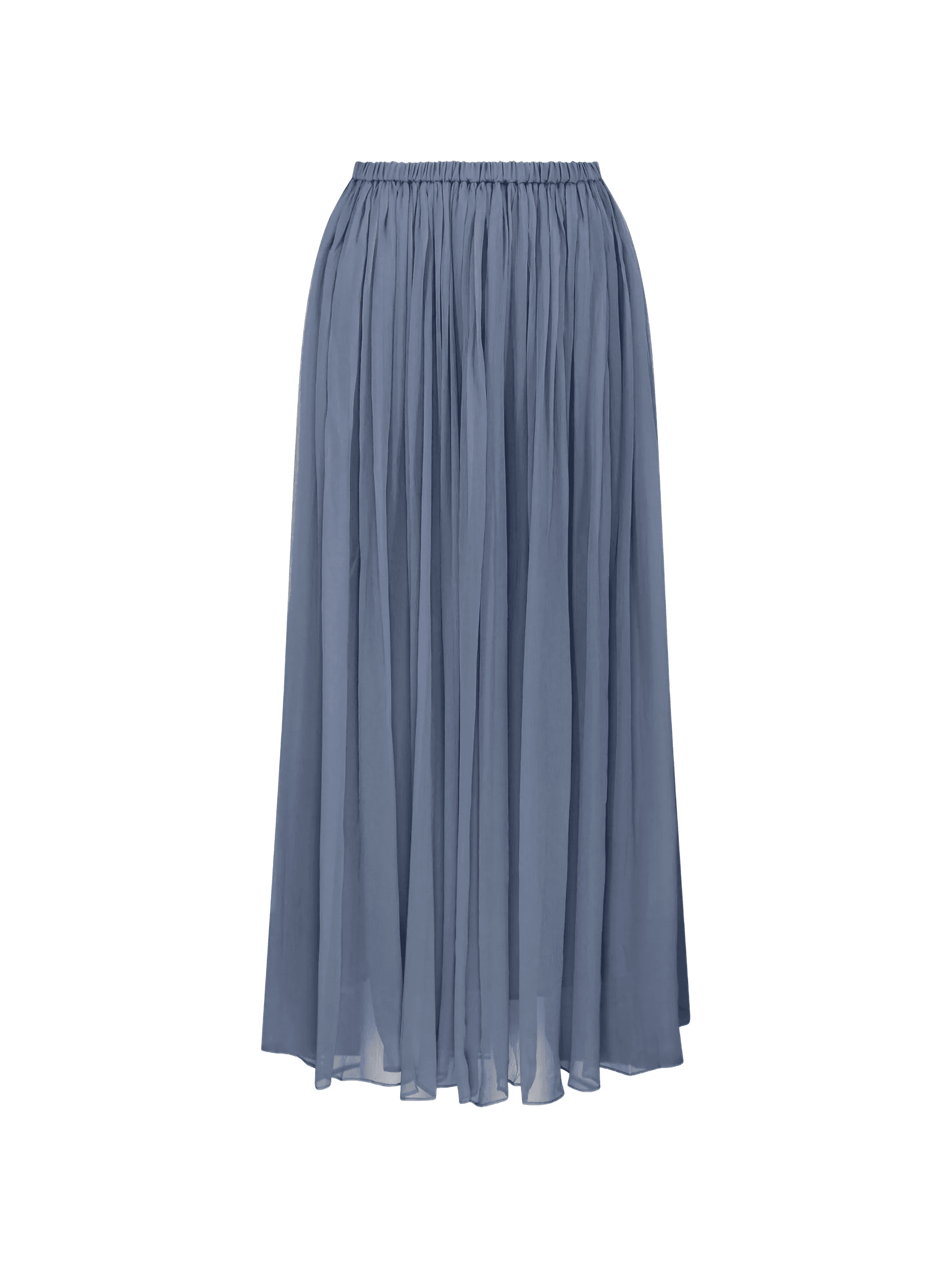 gathered midi skirt - Image 1