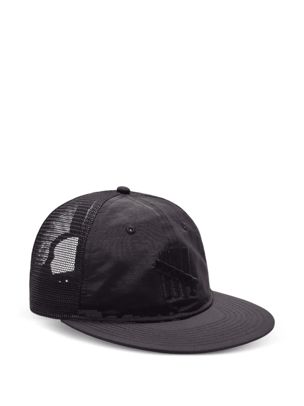mesh-panel snapback cap - Image 1