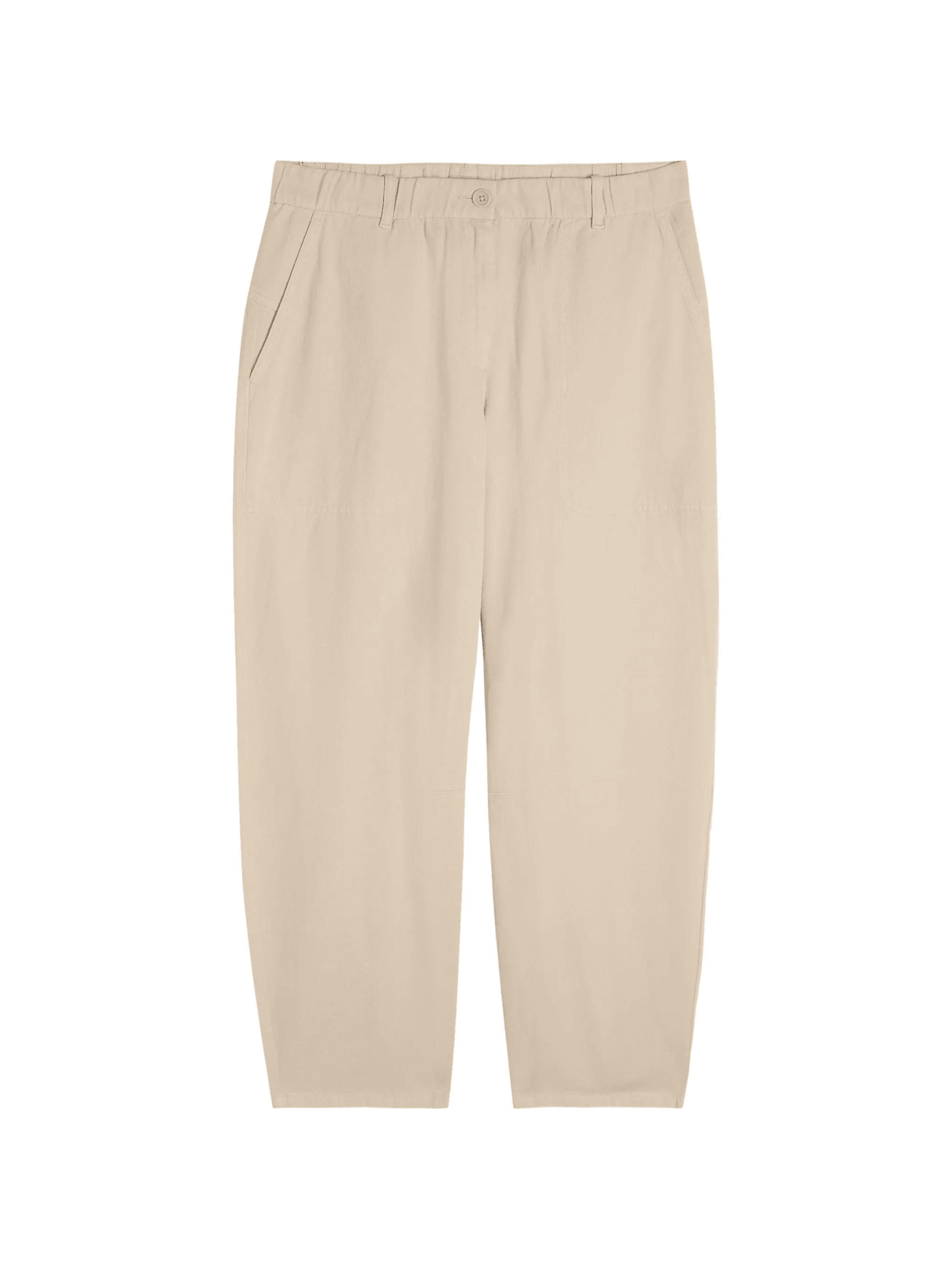 elastic-waistband trousers - Image 1