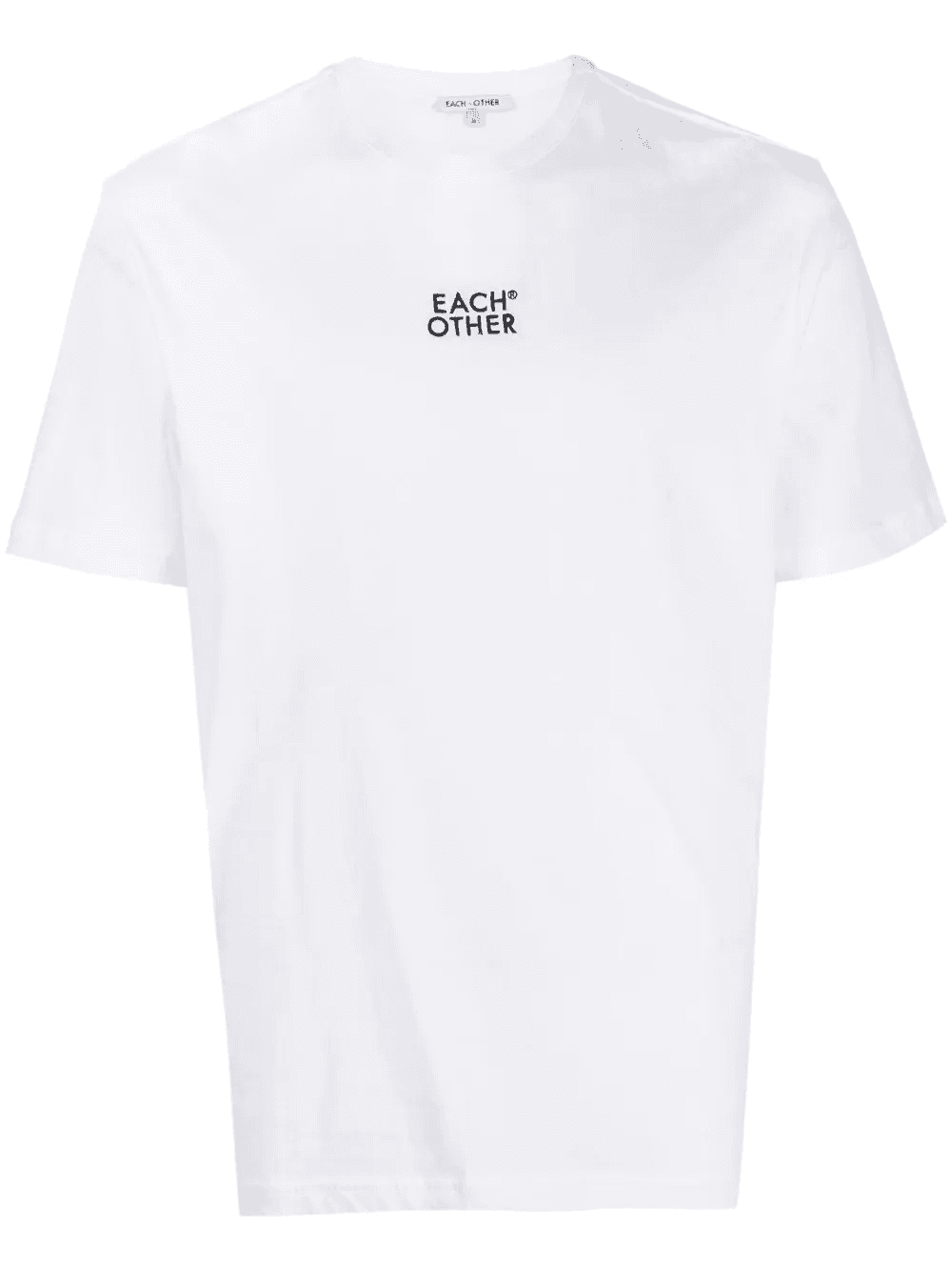 logo-embroidered cotton T-shirt - Image 1