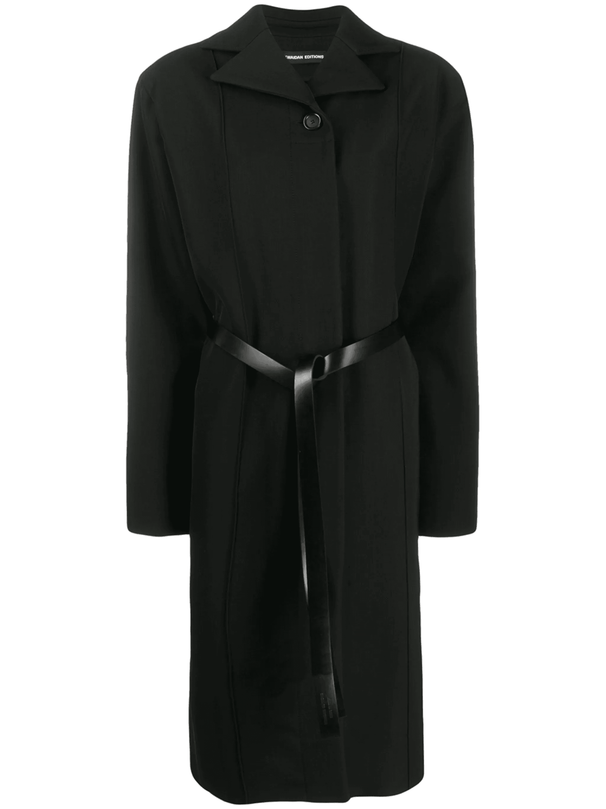 oversized belted coat - Image 1