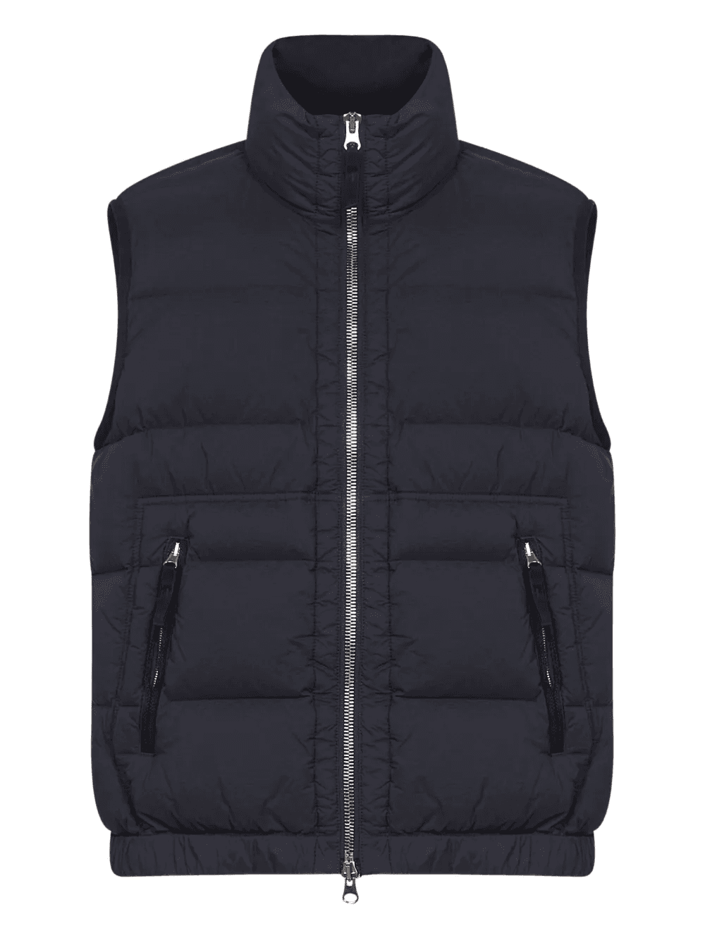 padded double-slider zip vest - Image 1