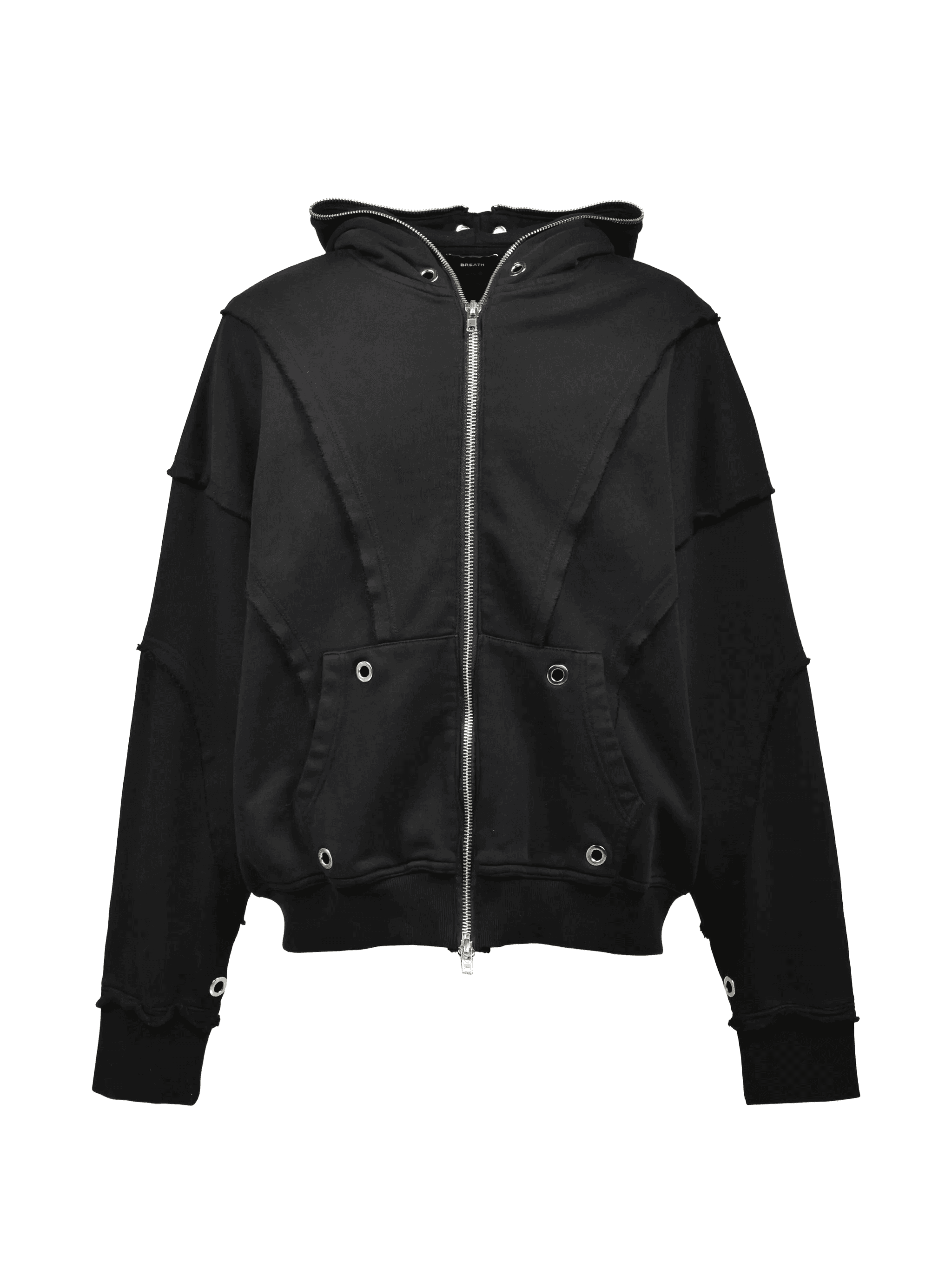 zip-up hoodie - Image 1