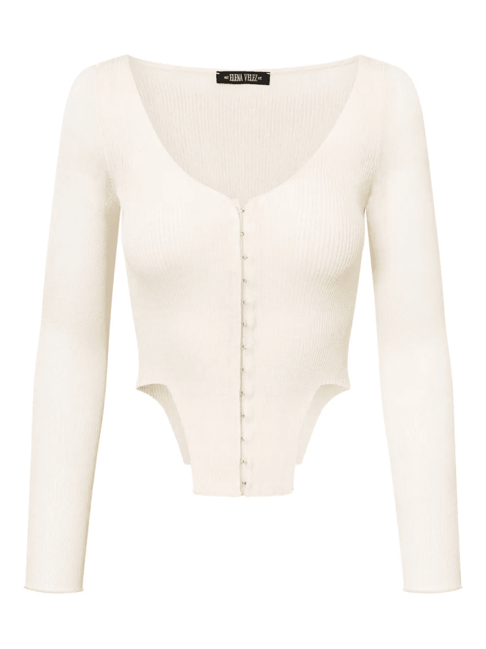 linen knit top - Image 1