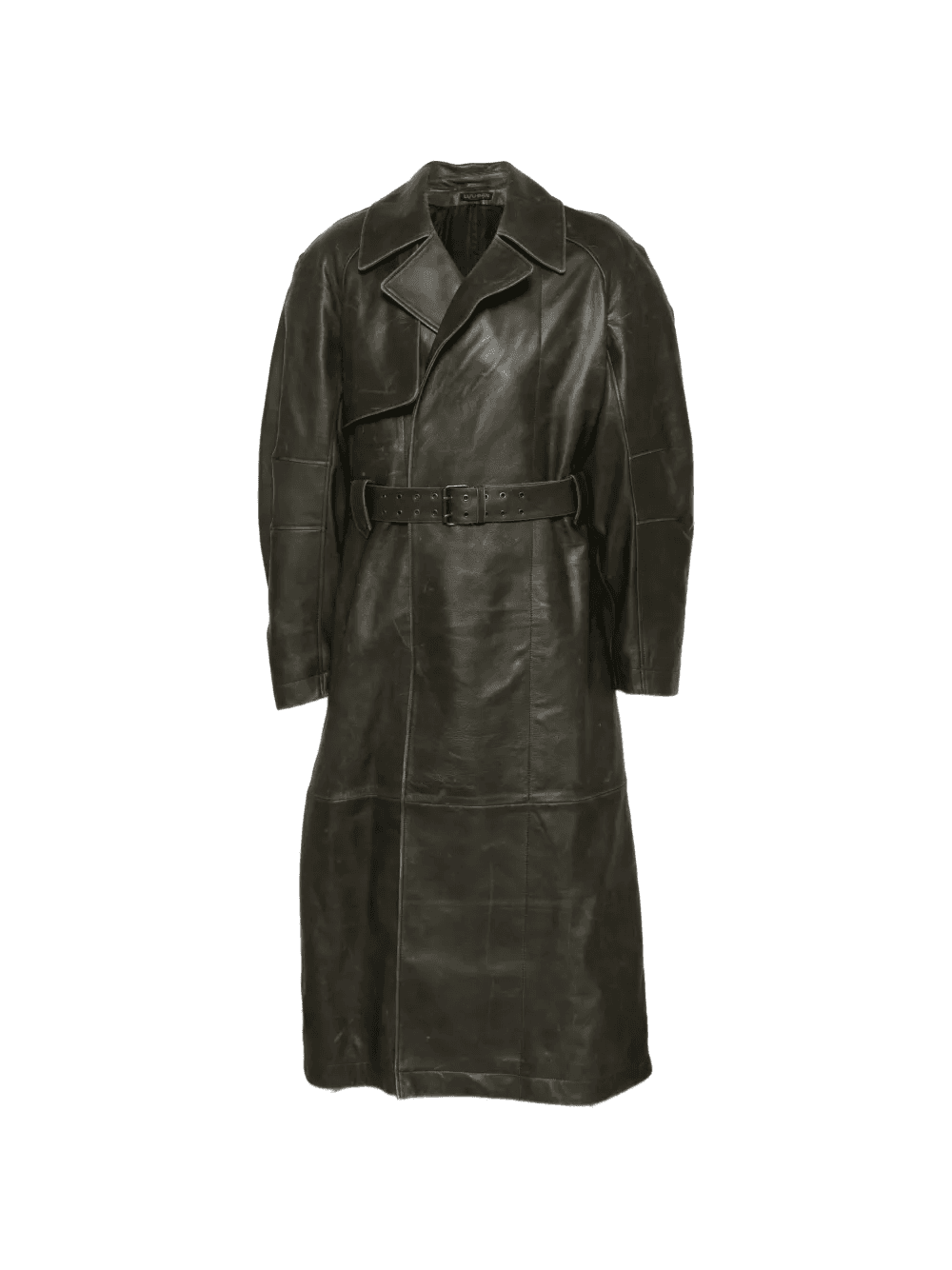 belted trench coat - Image 1