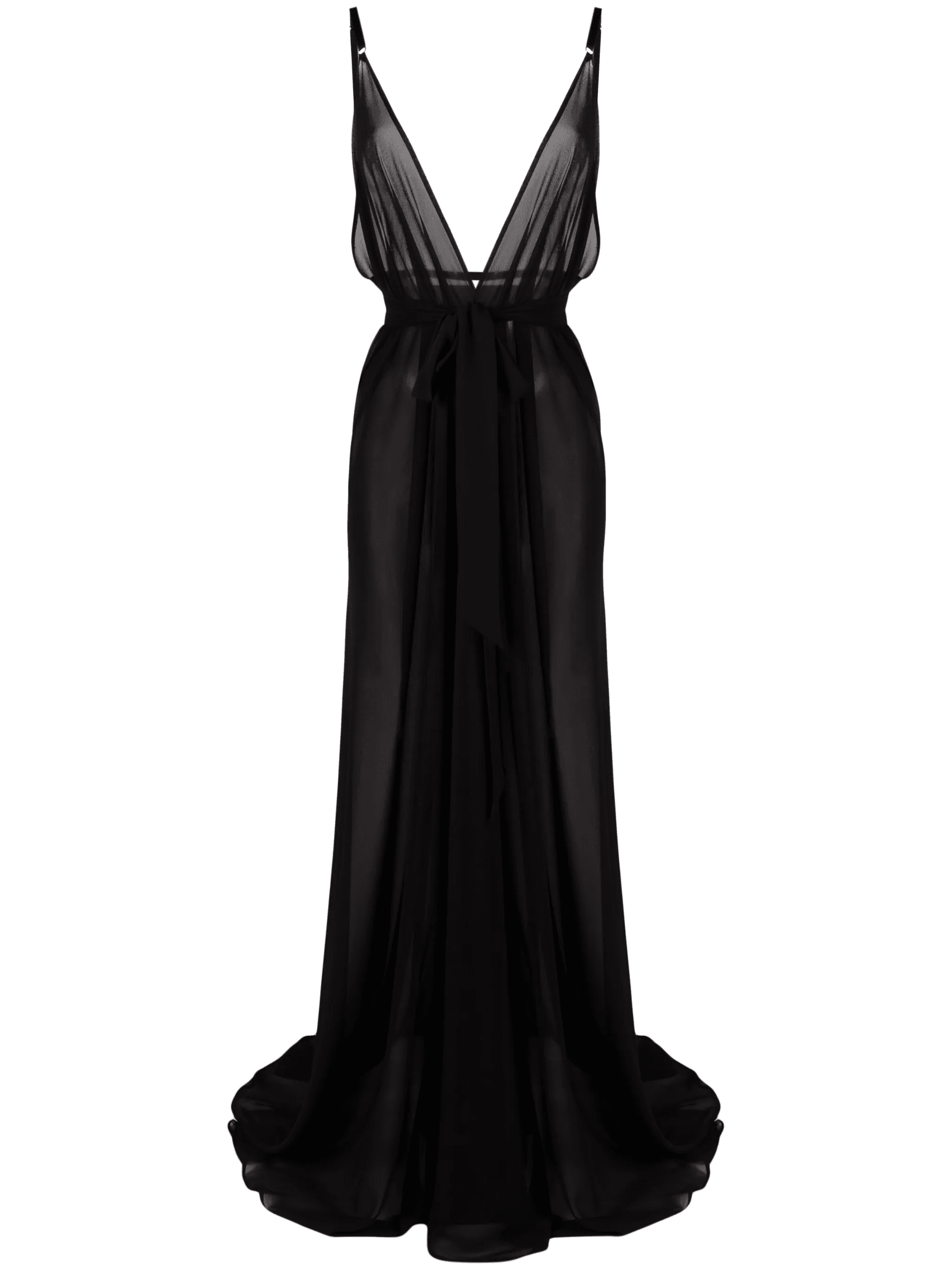 V-neck maxi dress - Image 1