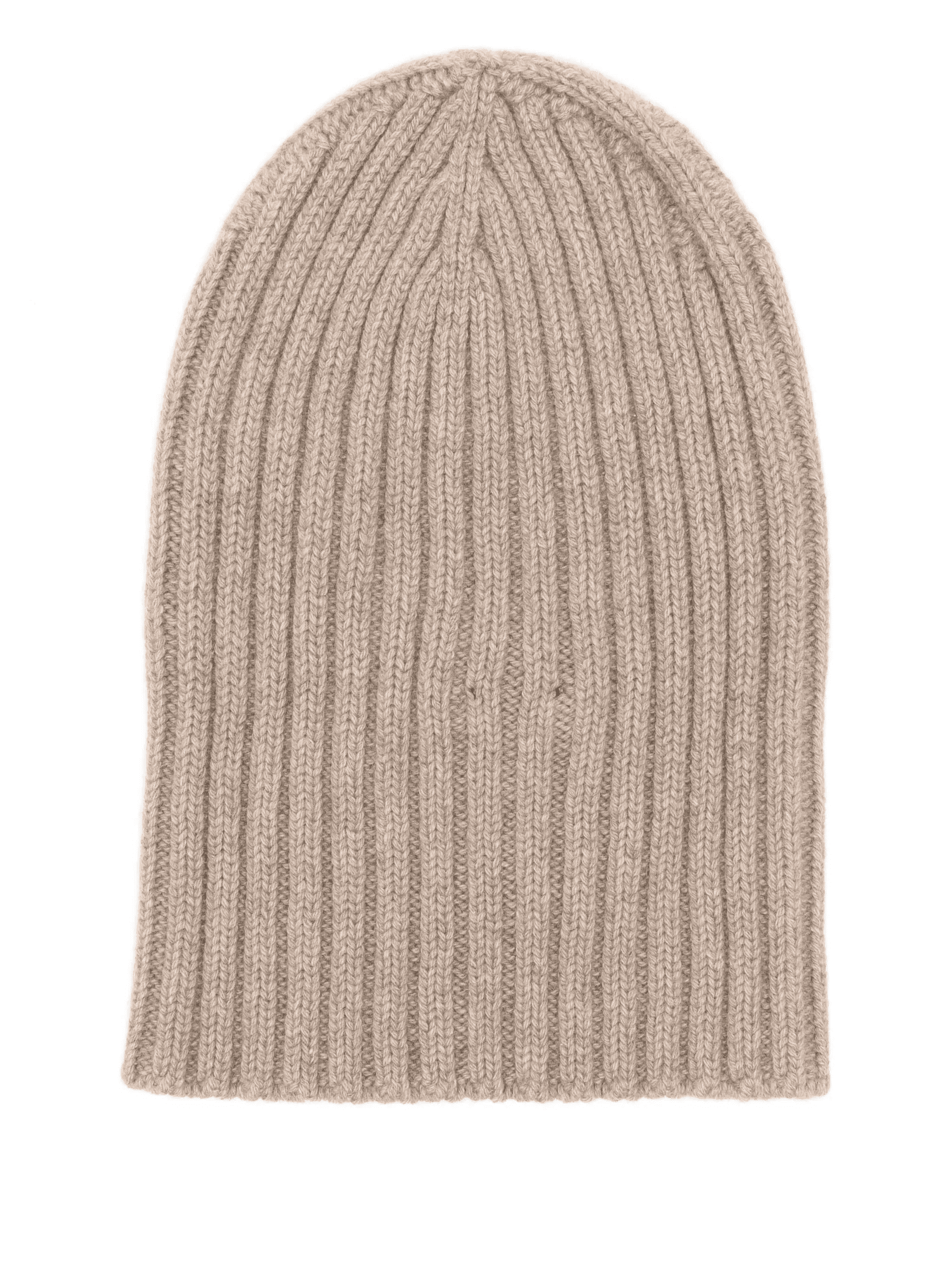 ribbed beanie hat - Image 1