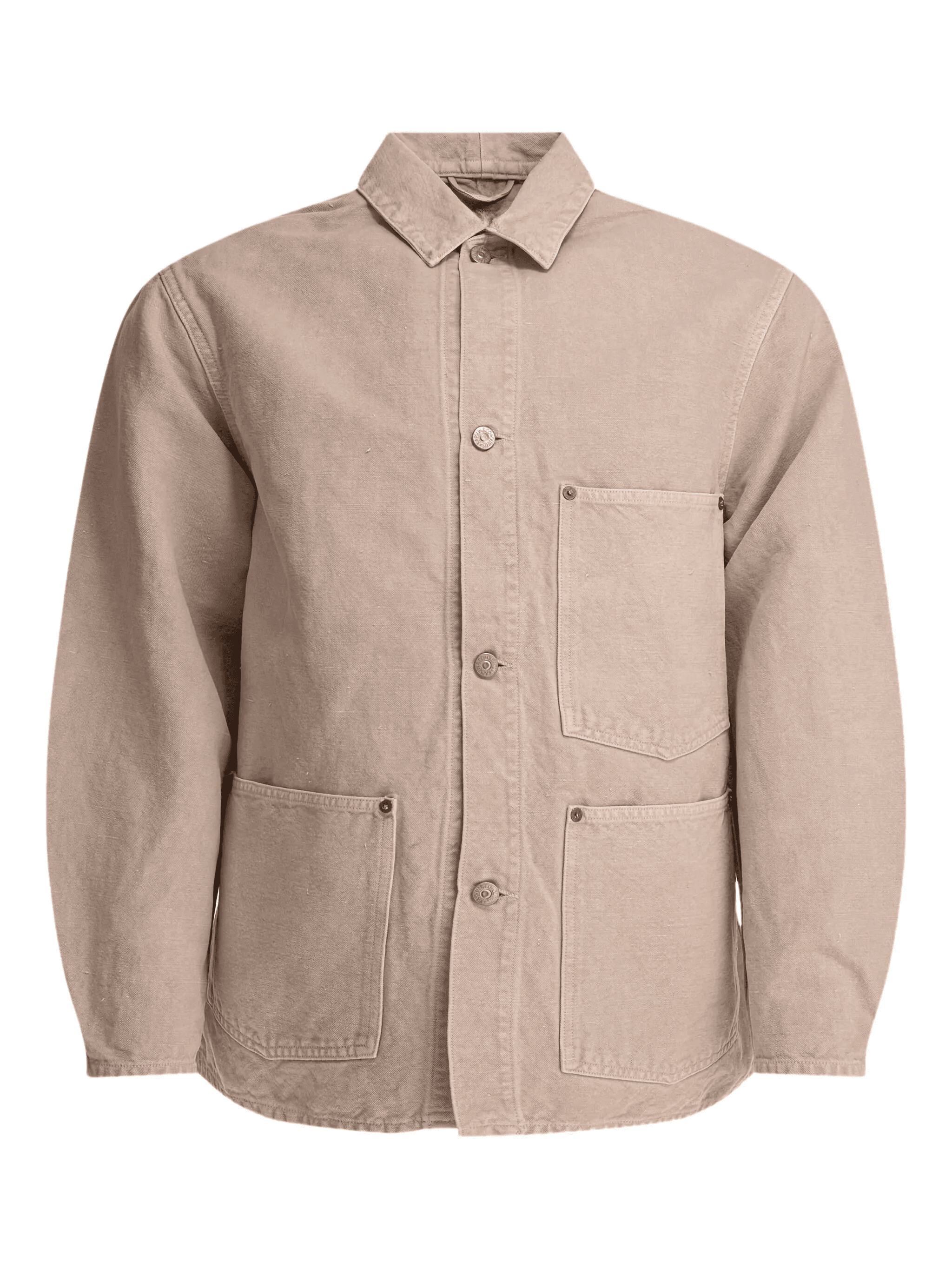 button-fastening shirt jacket - Image 1
