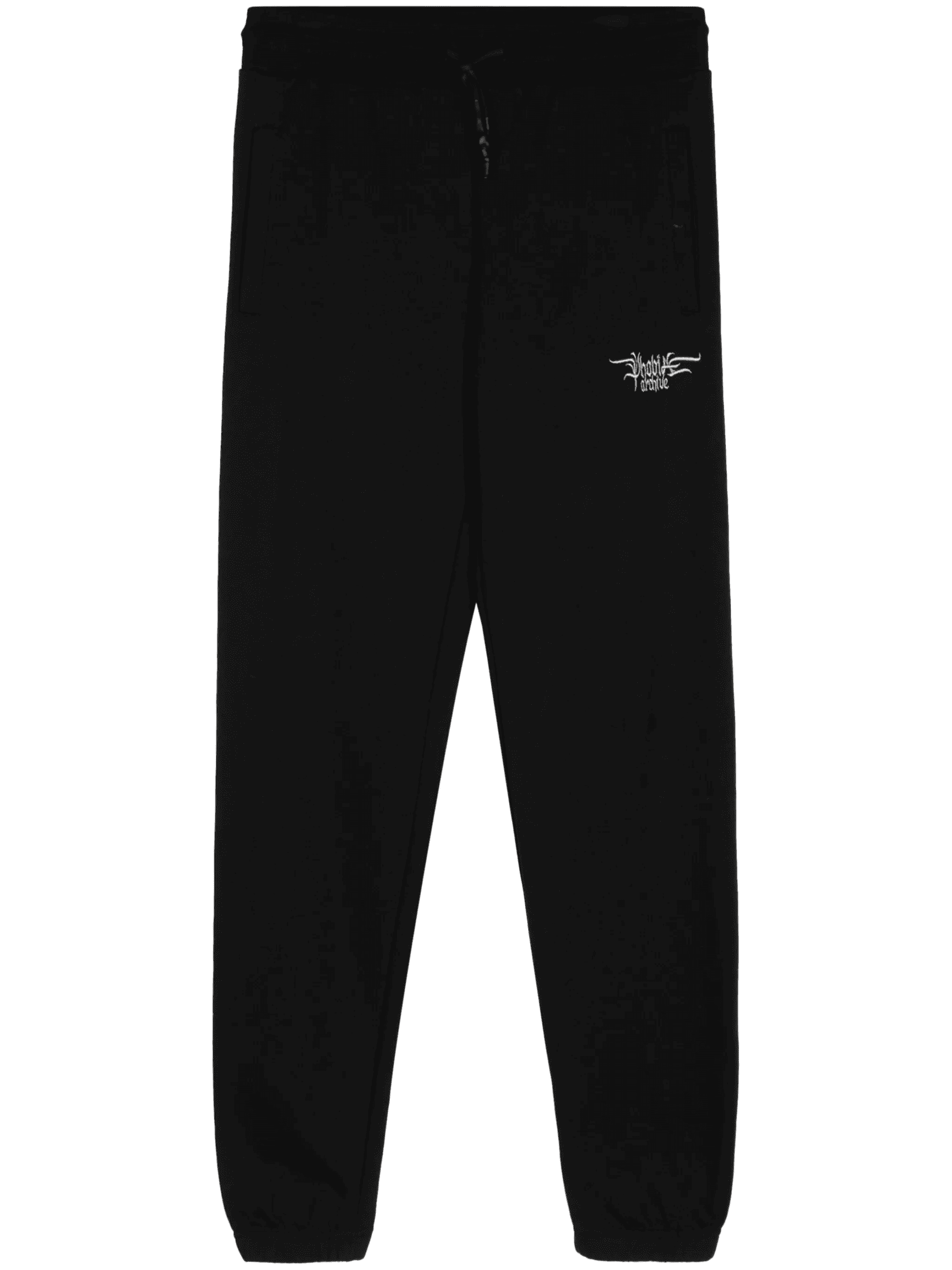 tapered-leg cotton track pants - Image 1