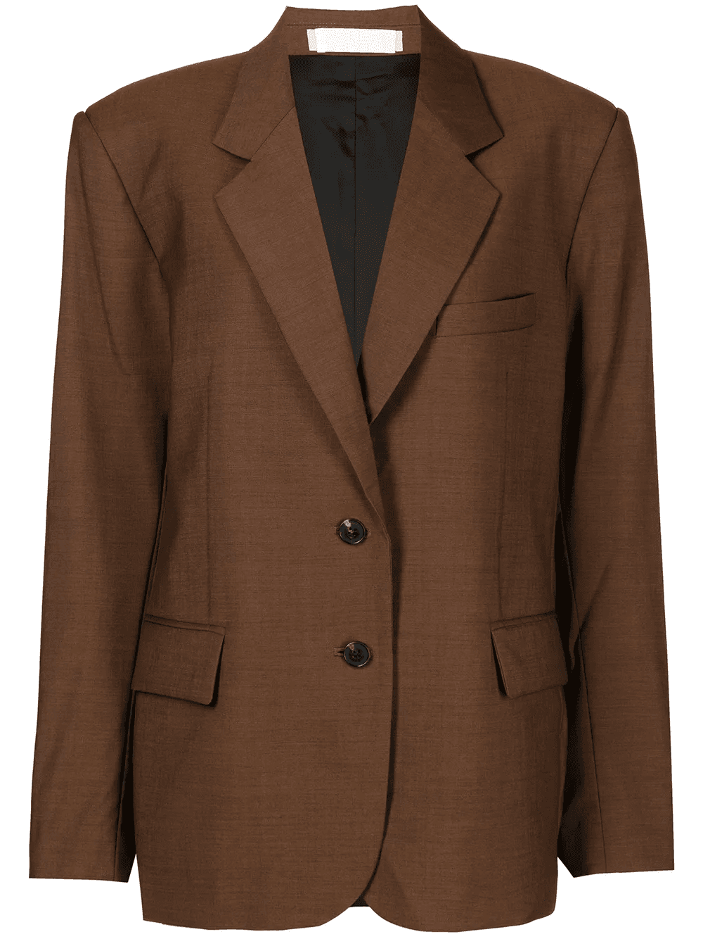 colour-block oversized blazer - Image 1