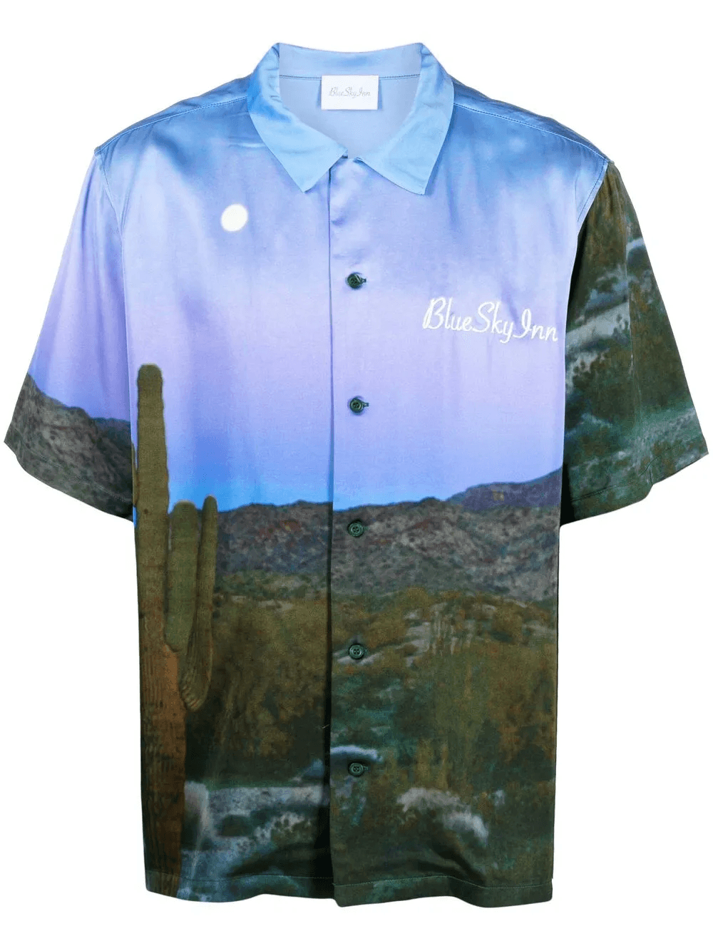 logo-embroidered shirt - Image 1