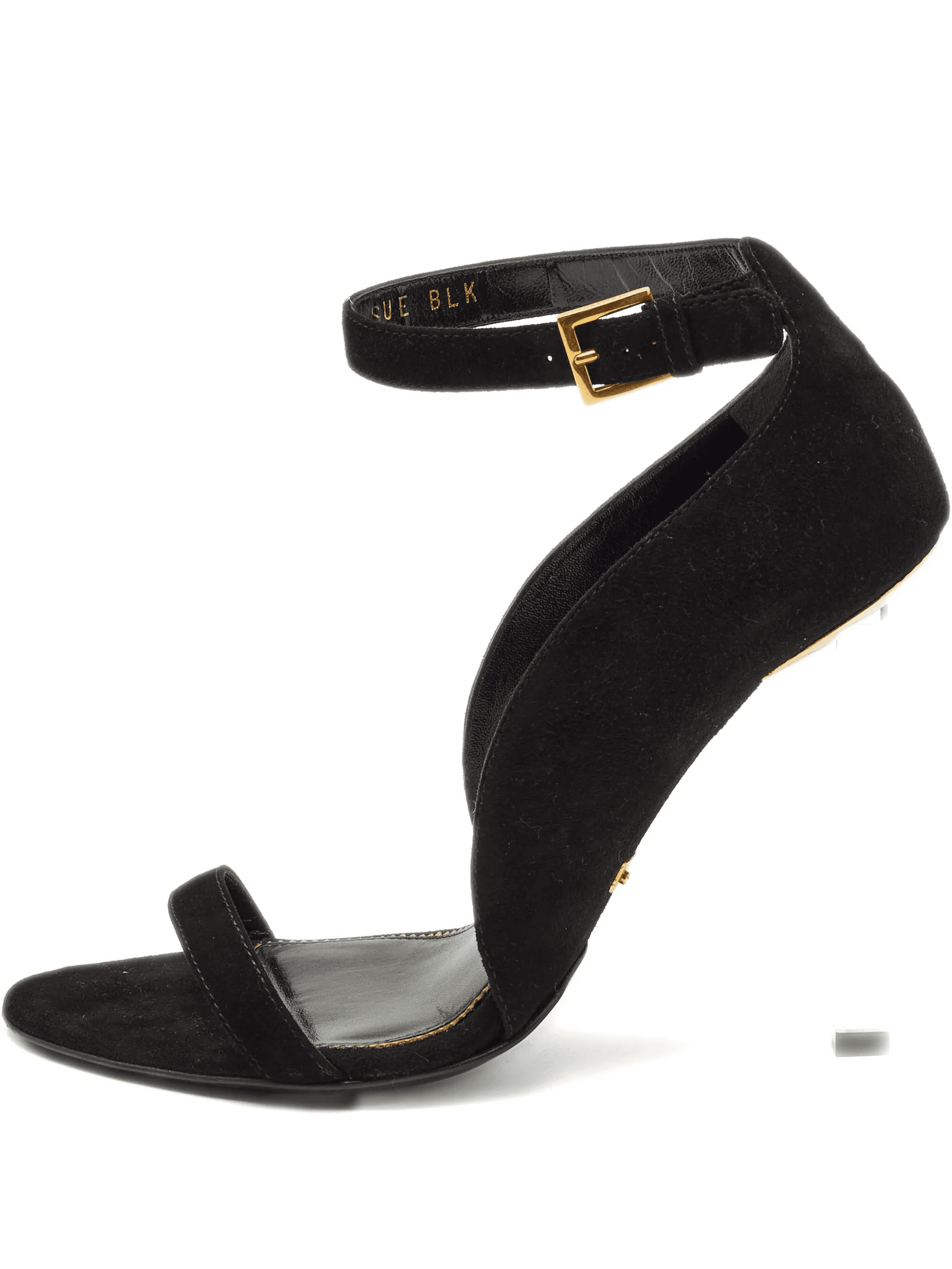 Pre-owned 110mm suede sandals - Image 1