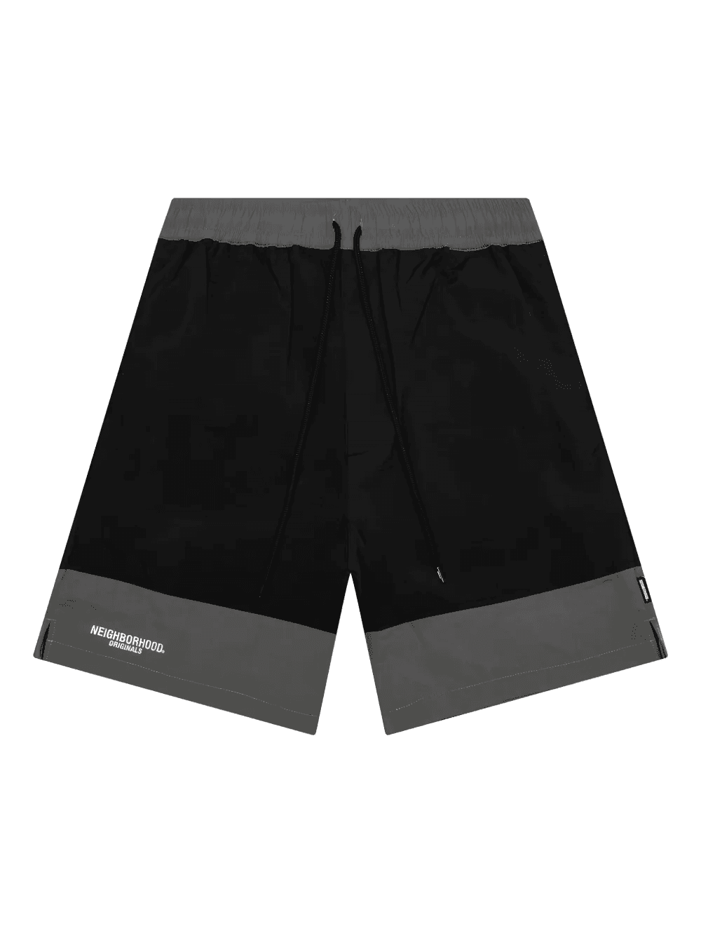 two-tone panelled shorts - Image 1