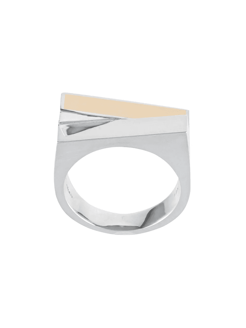 Stackio sterling silver ring - Image 1