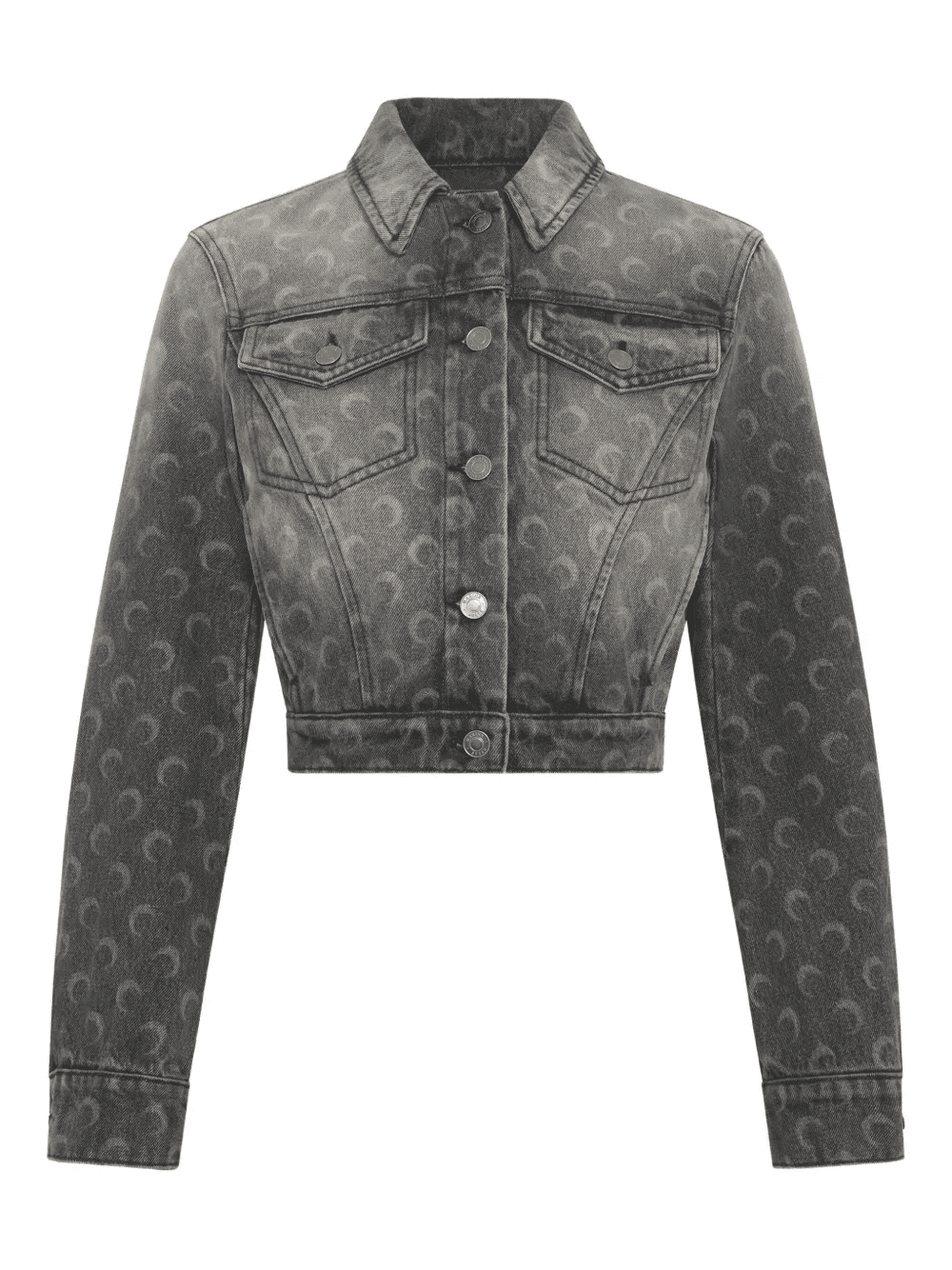 moon laser denim jacket - Image 1