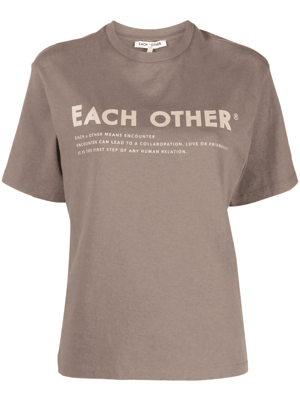 logo-print cotton T-shirt - Image 1