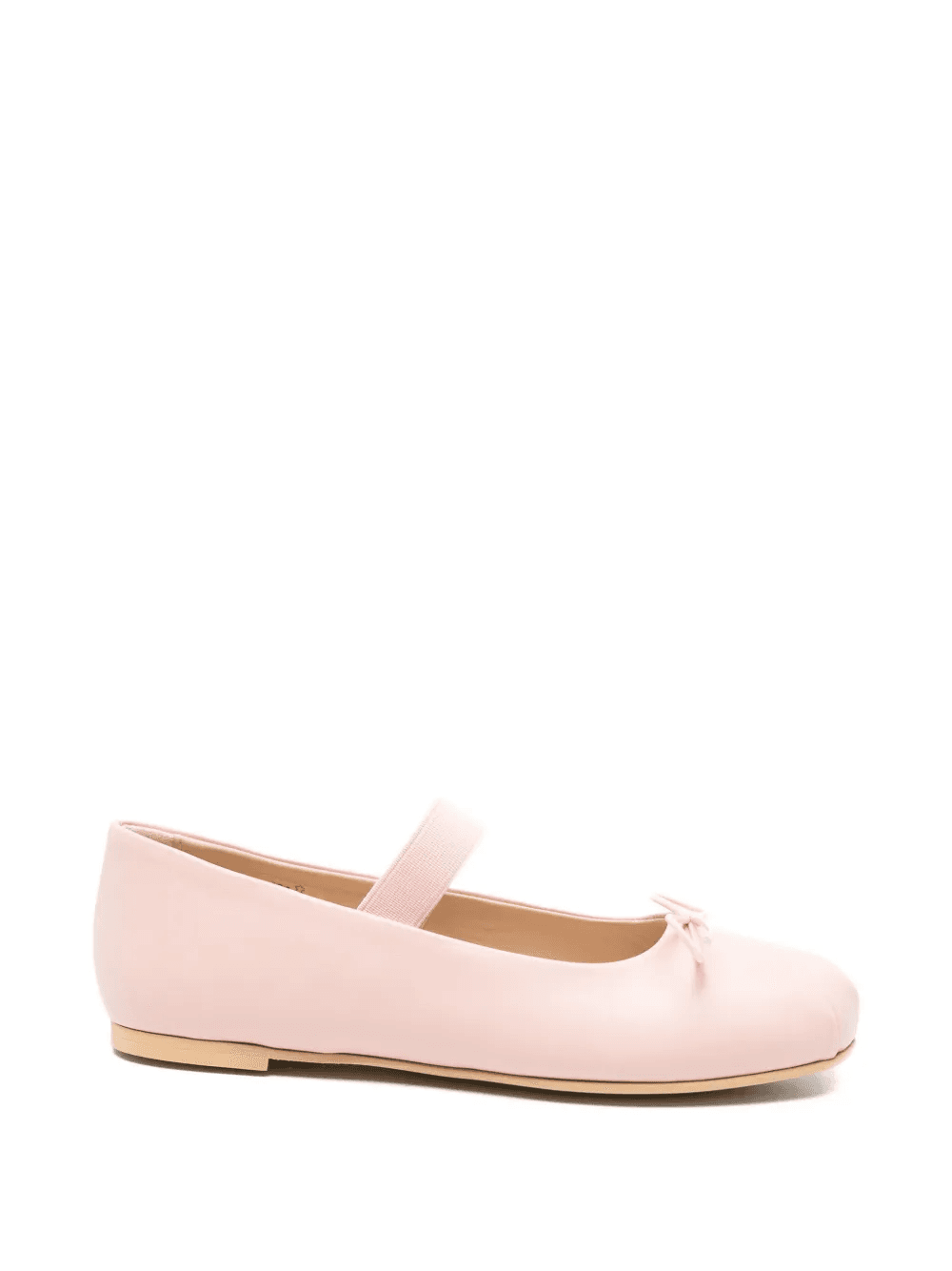 strap bow ballet flats - Image 1