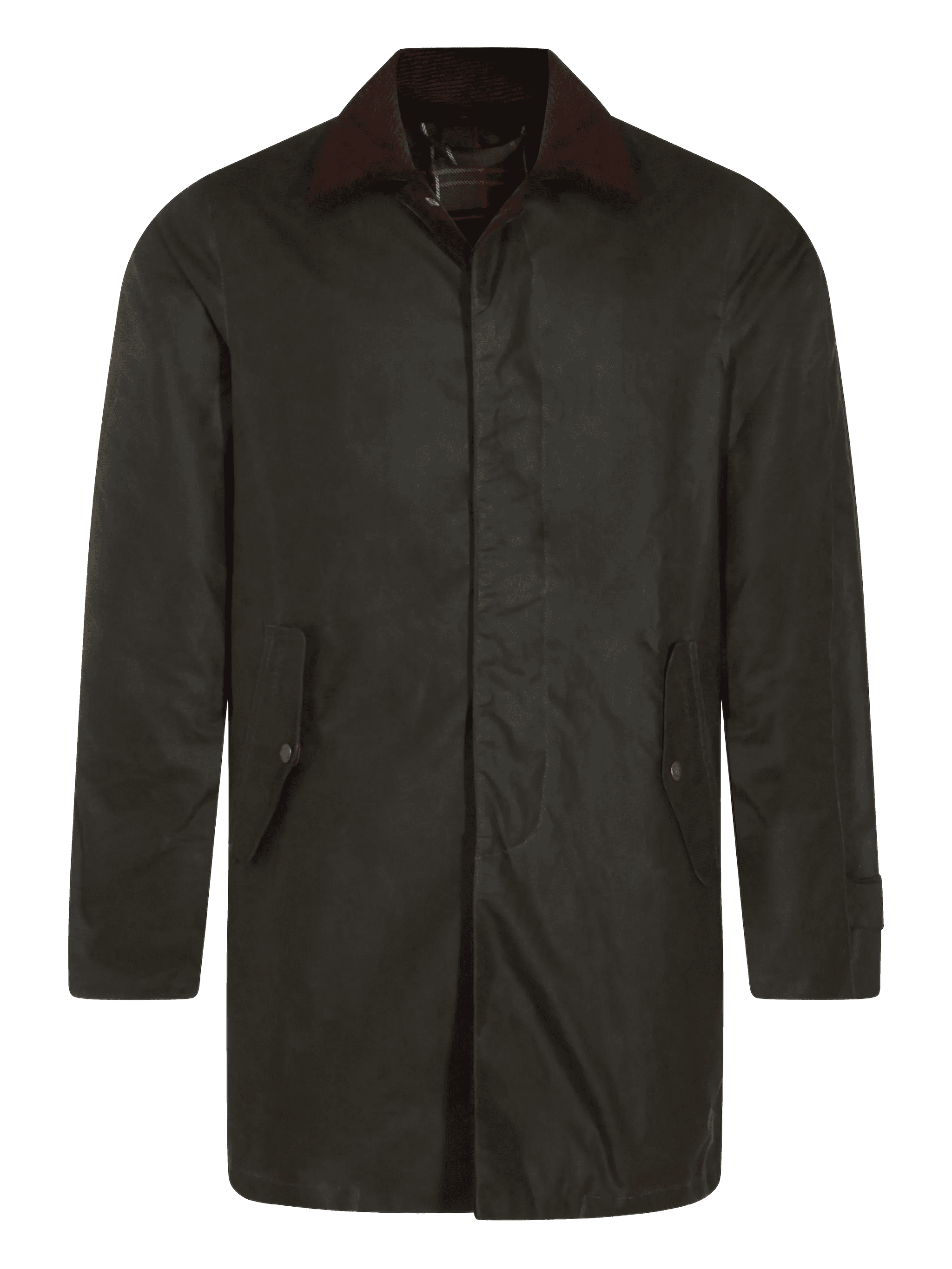 x Barbour corduroy-collar coat - Image 1