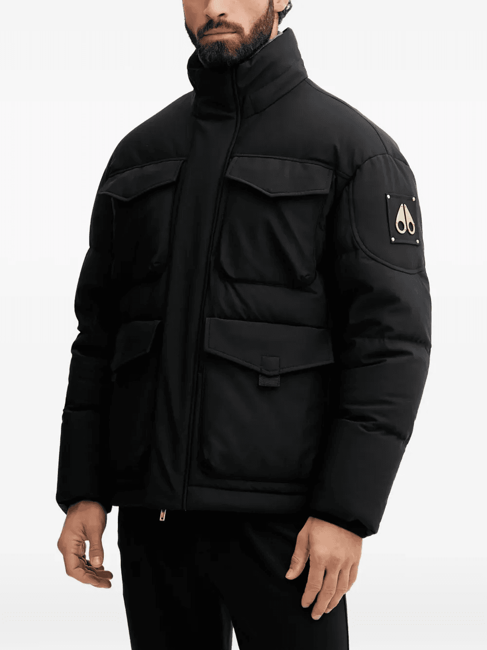 hooded pocket jacket - Image 1