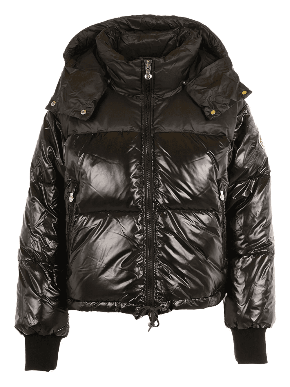 zip-fastening hooded jacket - Image 1