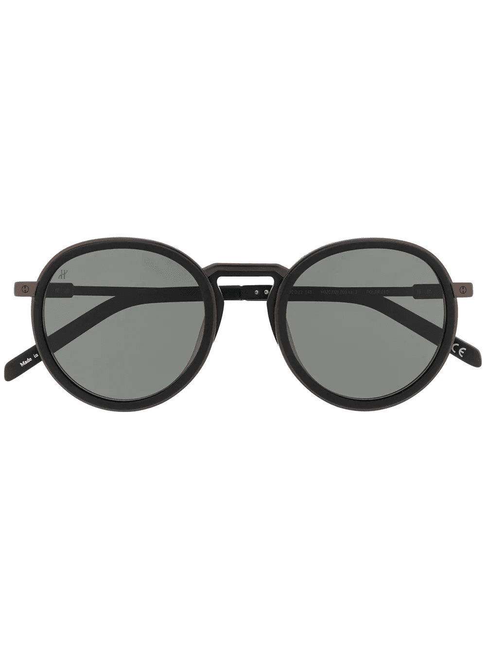 thick round frame sunglasses - Image 1