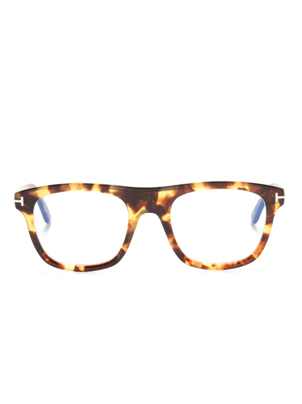 tortoiseshell square-frame glasses - Image 1