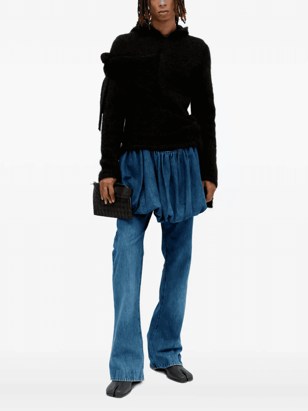 mohair hoodie - Image 1