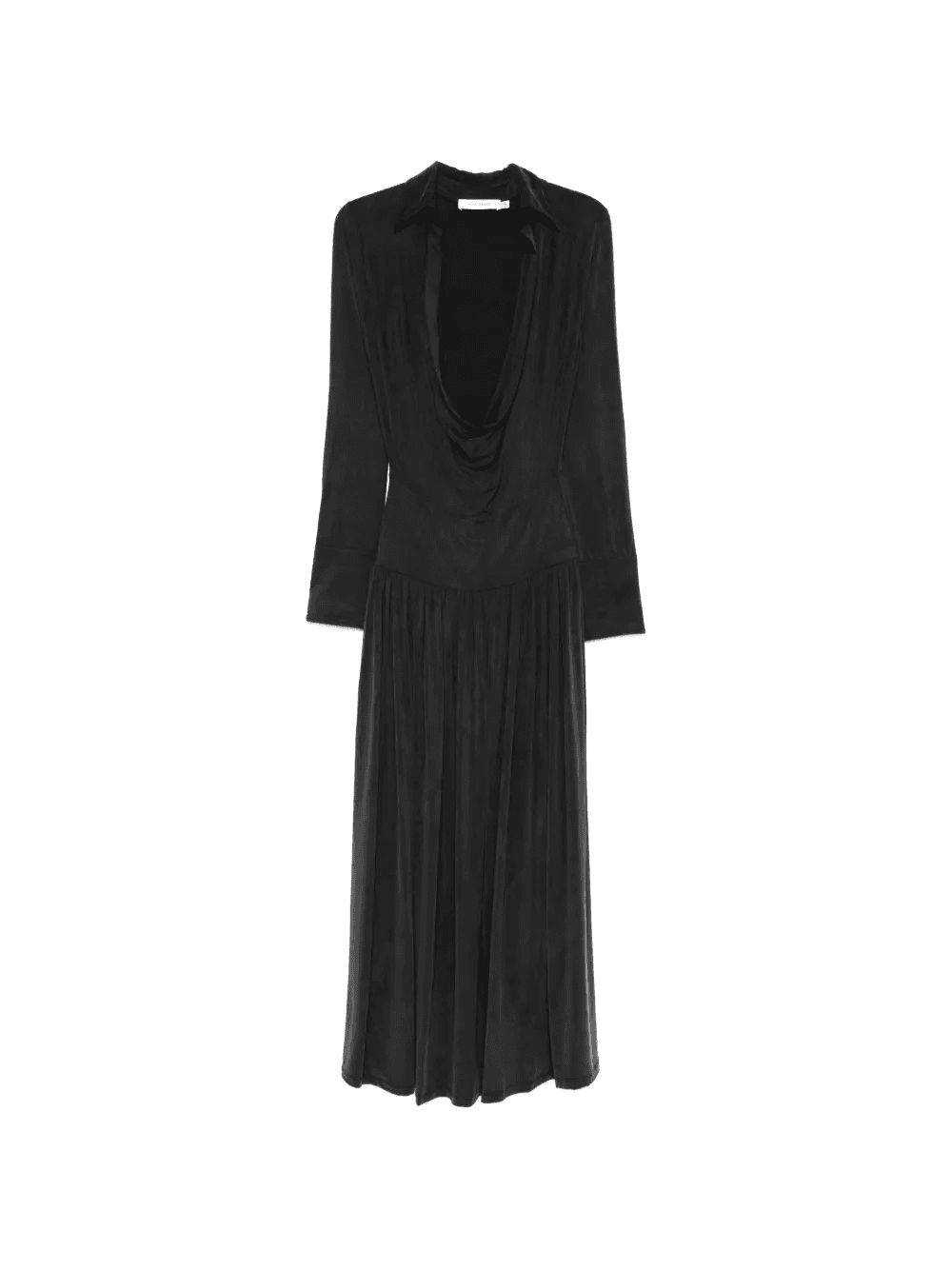Mer pleated midi dress - Image 1