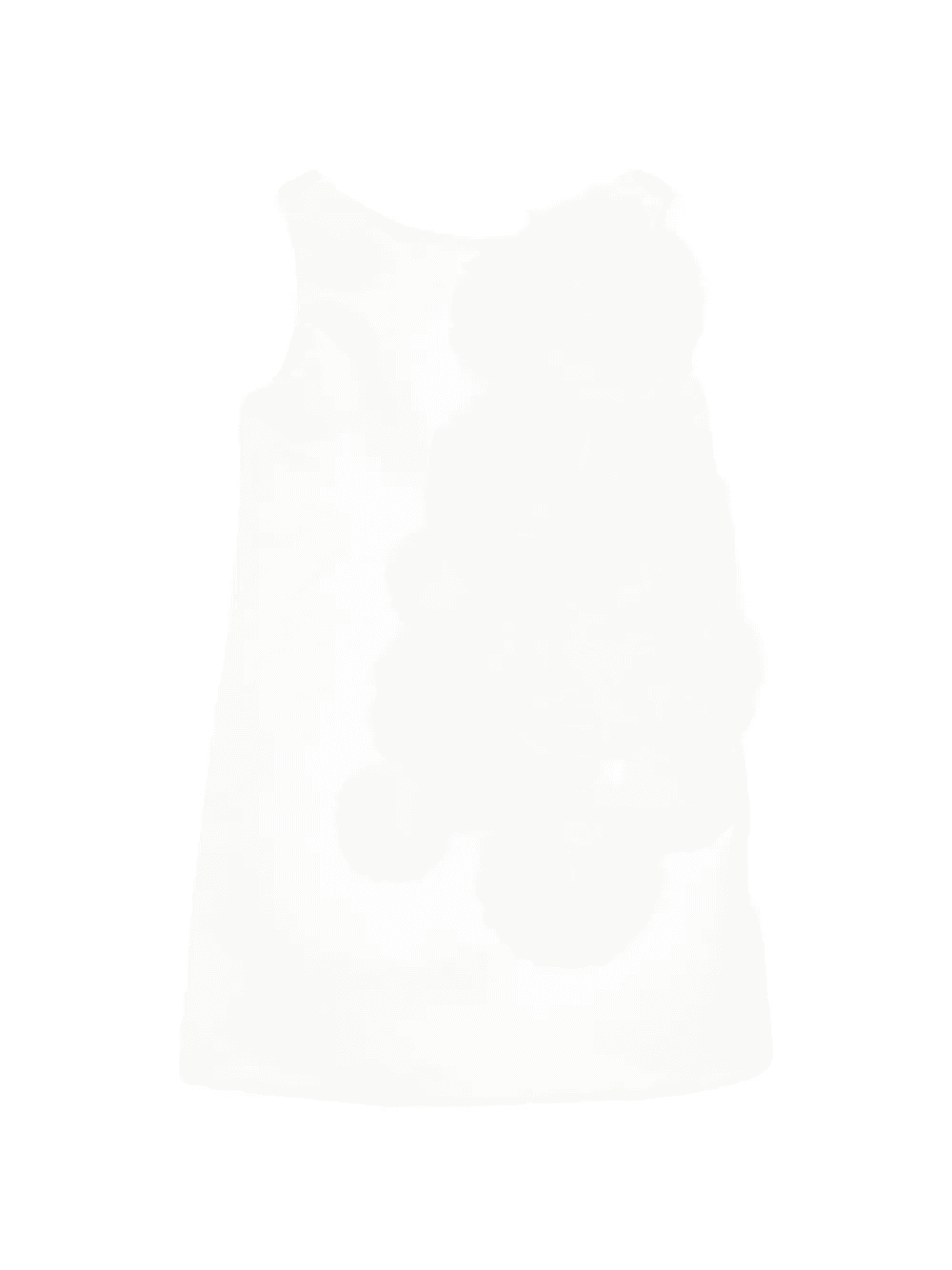 ruffled-detail dress - Image 1