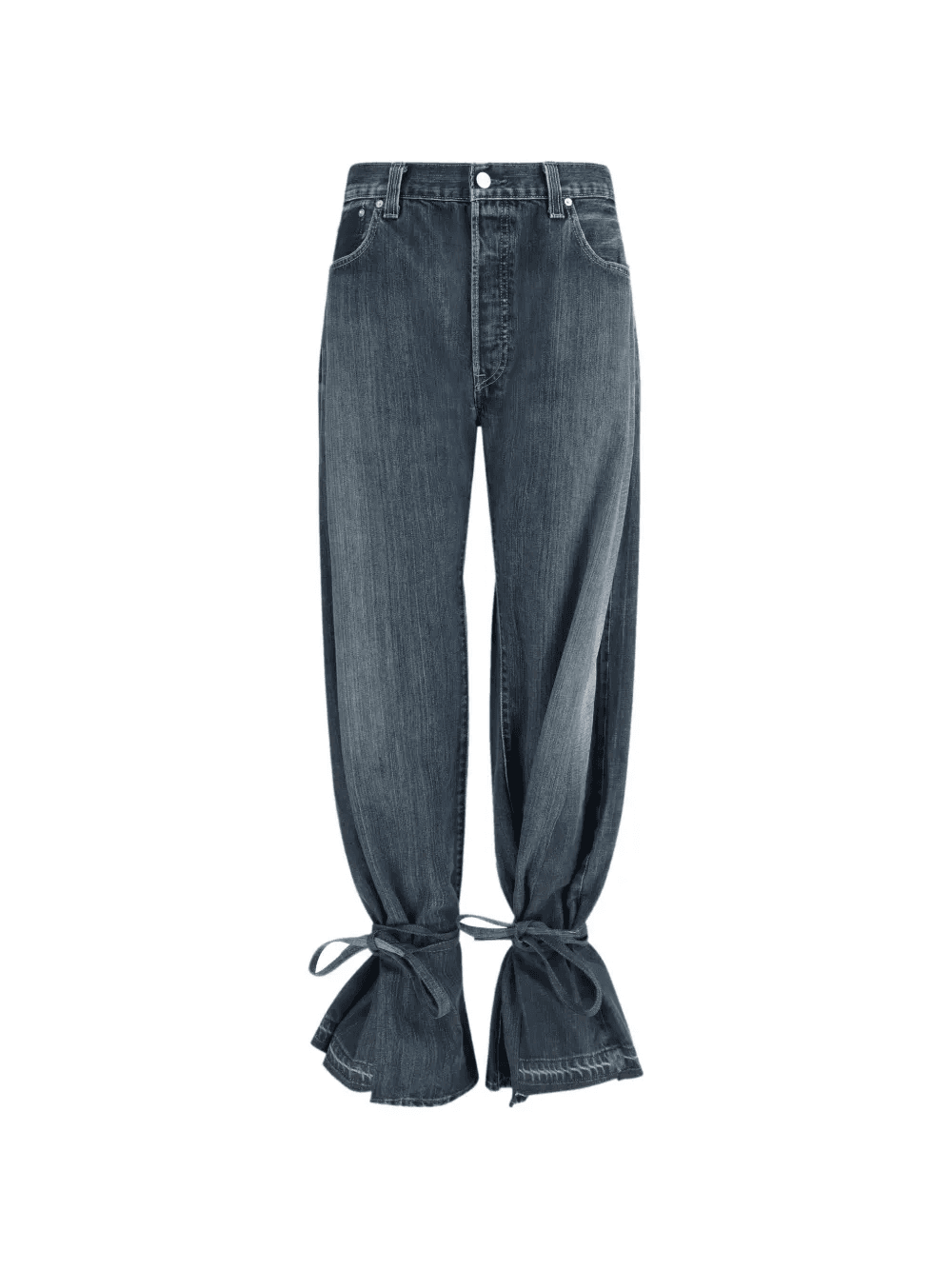 Ridley tie-detail jeans - Image 1
