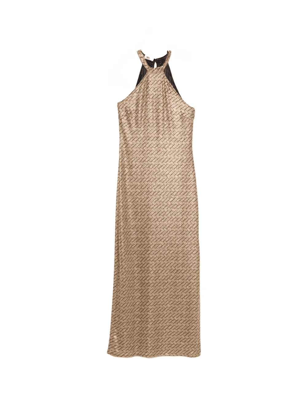 Tallis halterneck patterned maxi dress - Image 1