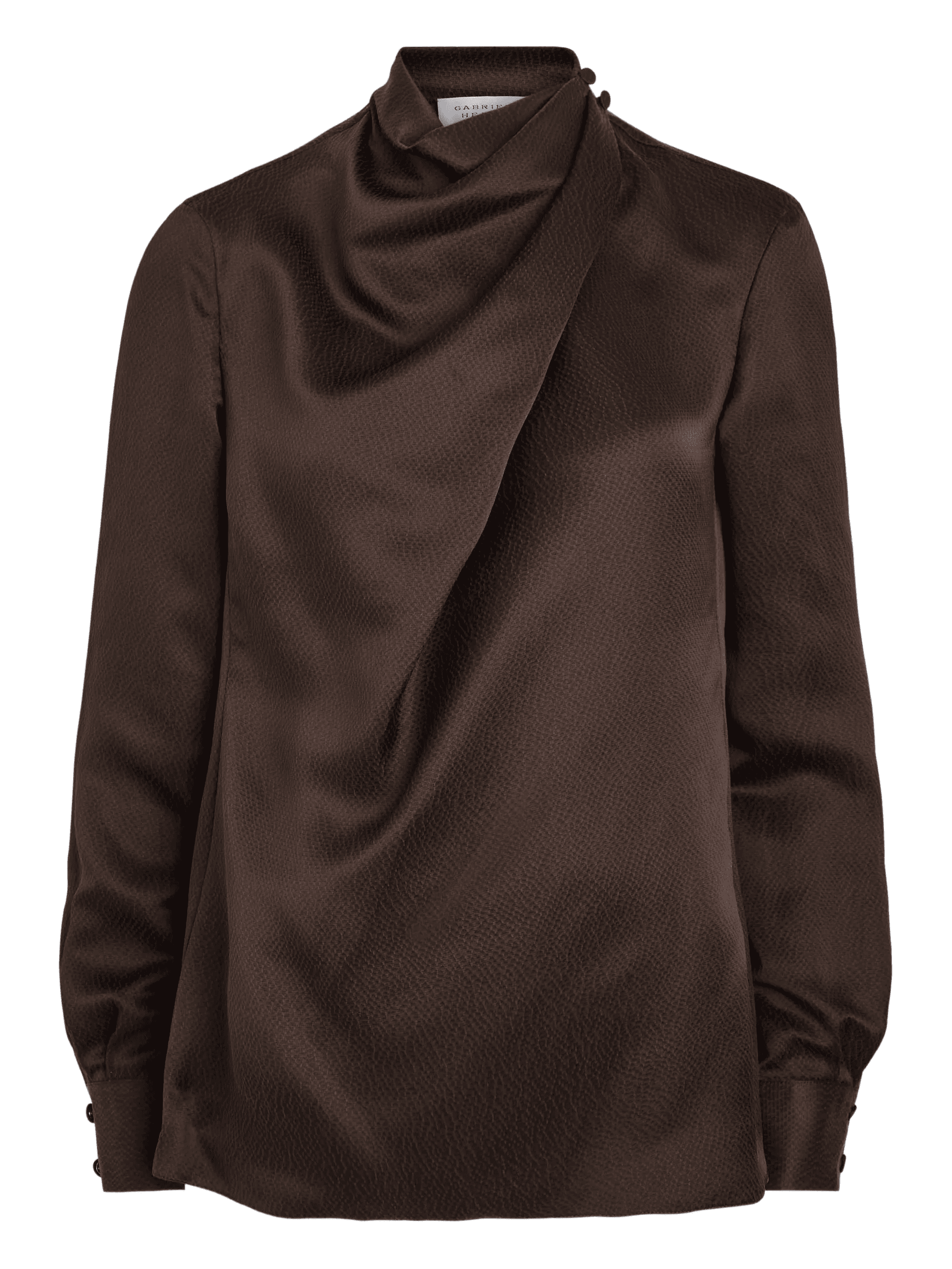 draped button top - Image 1