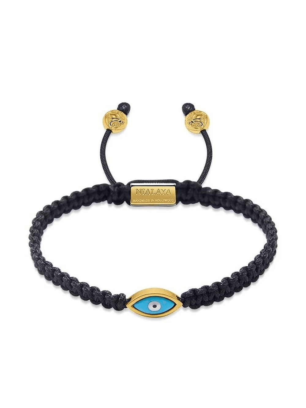 evil eye-detail string bracelet - Image 1