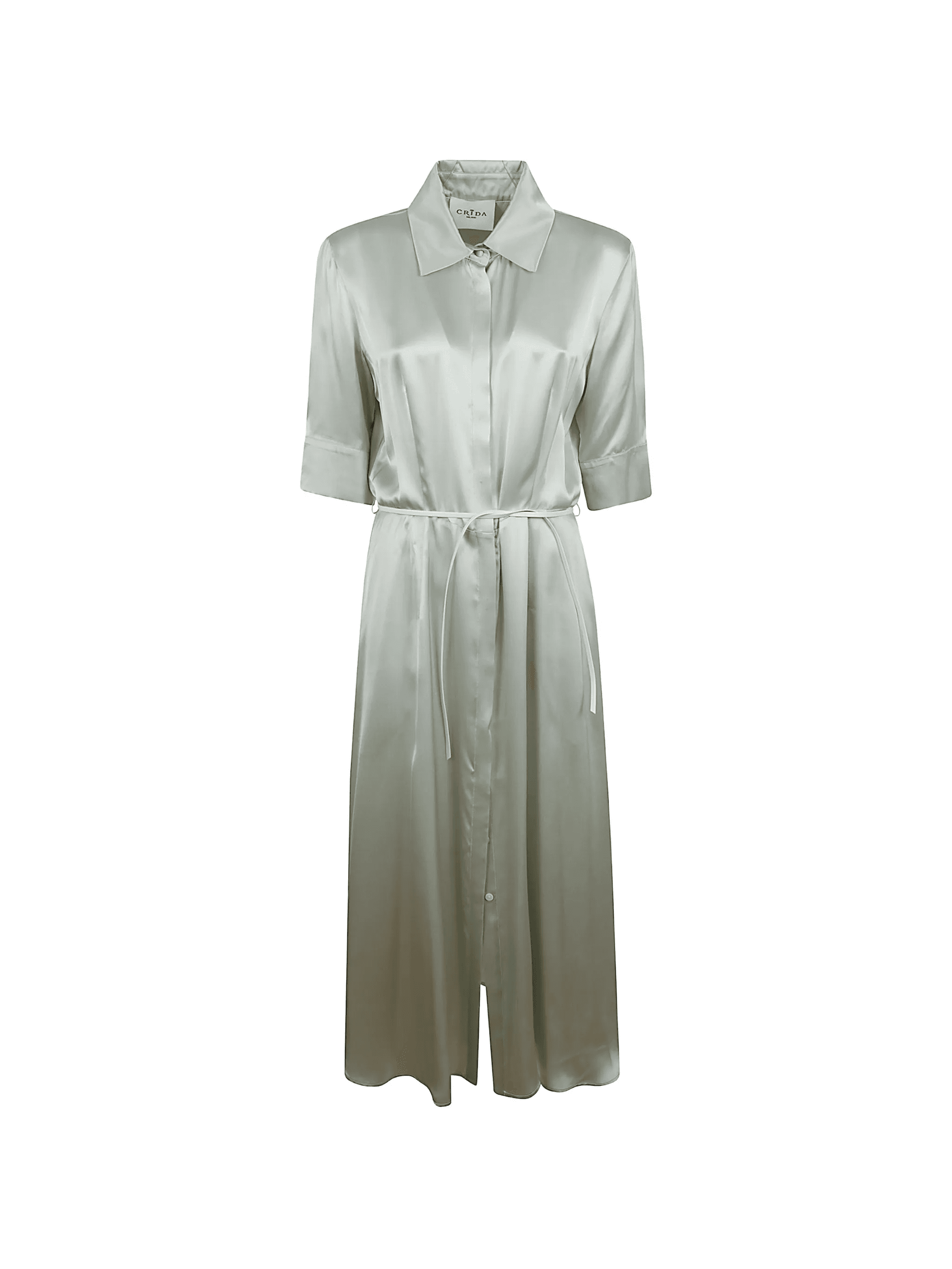 belted midi dress - Image 1
