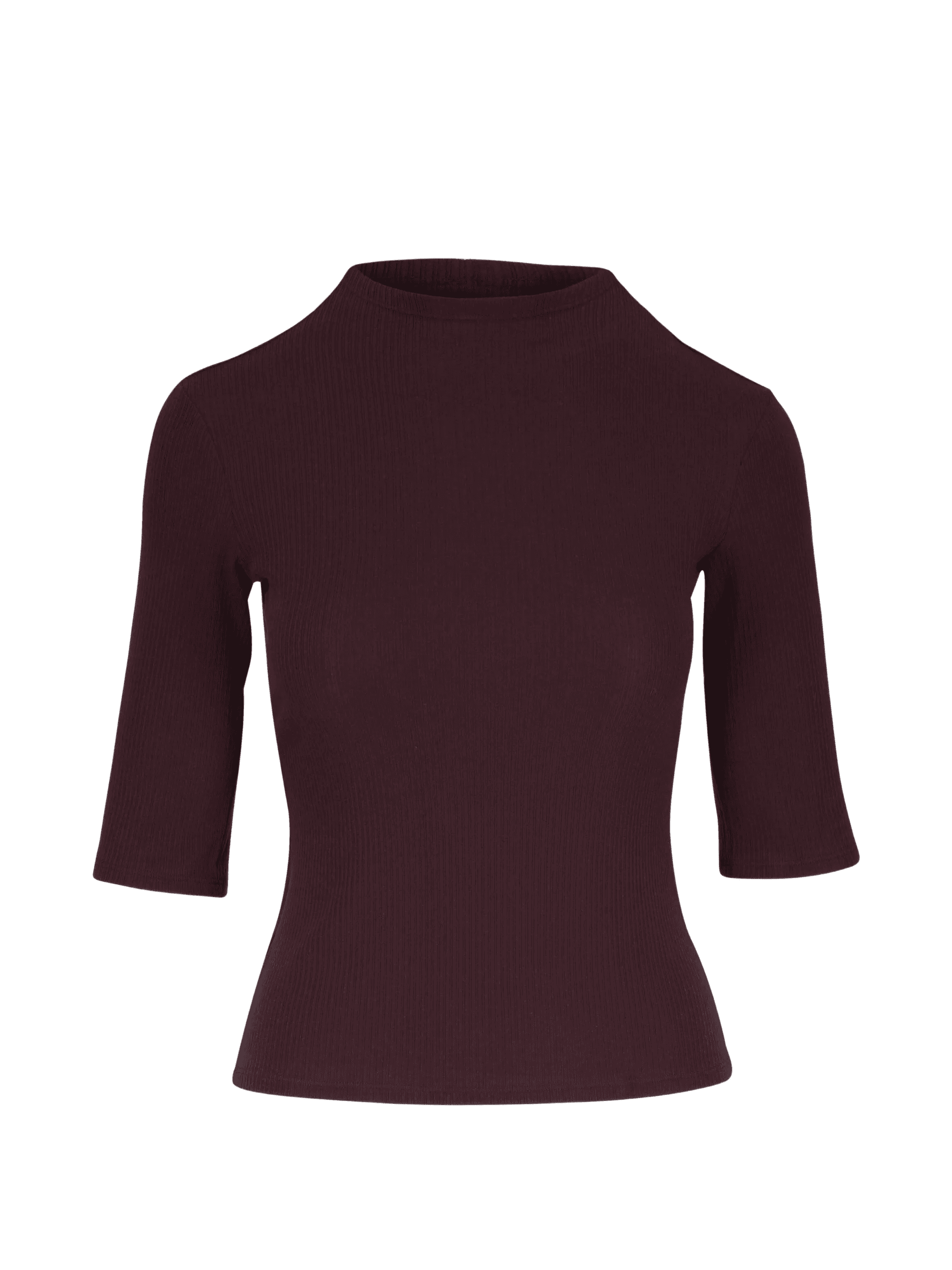 ribbed crew-neck T-shirt - Image 1