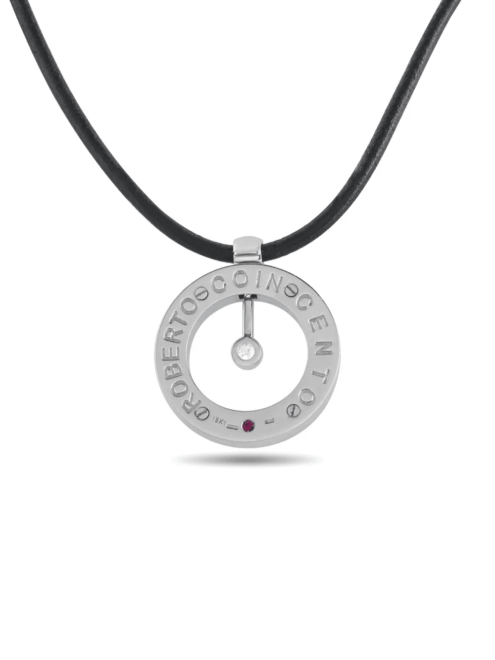 diamond and ruby necklace - Image 1