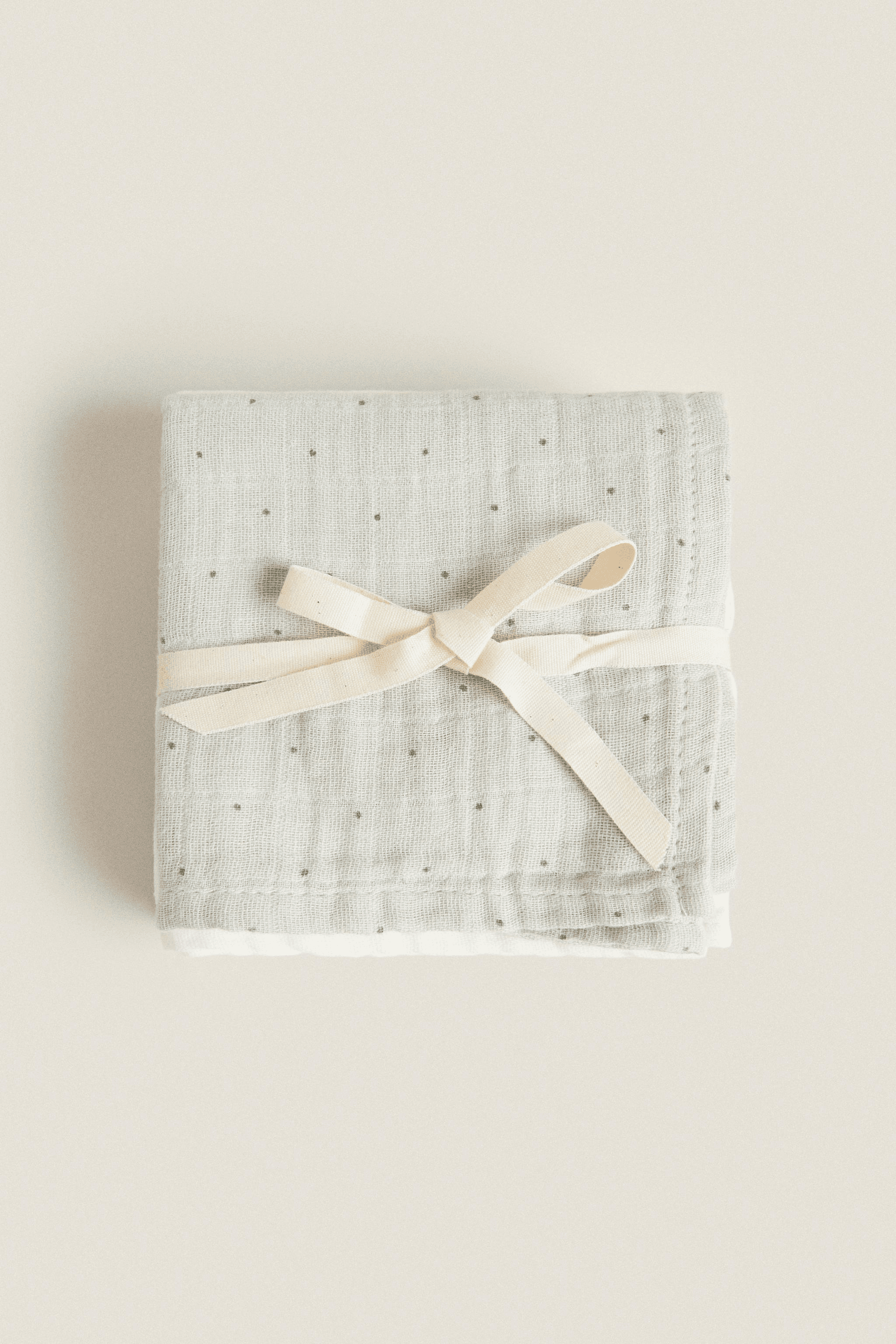 SET OF MULTICOLORED BABY MUSLIN CLOTHS (SET OF 3) - Image 1