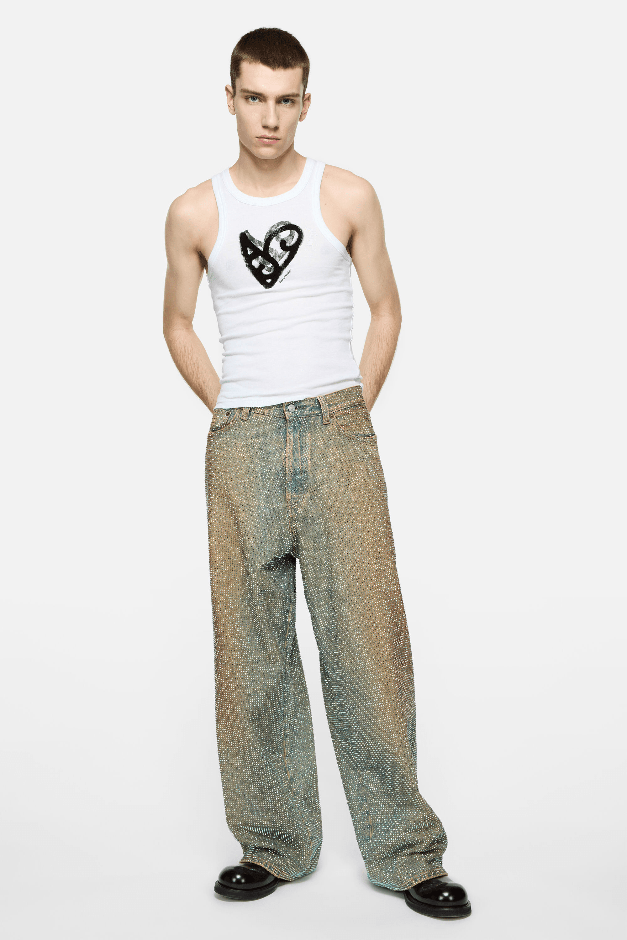 Heart logo tank top - Image 1