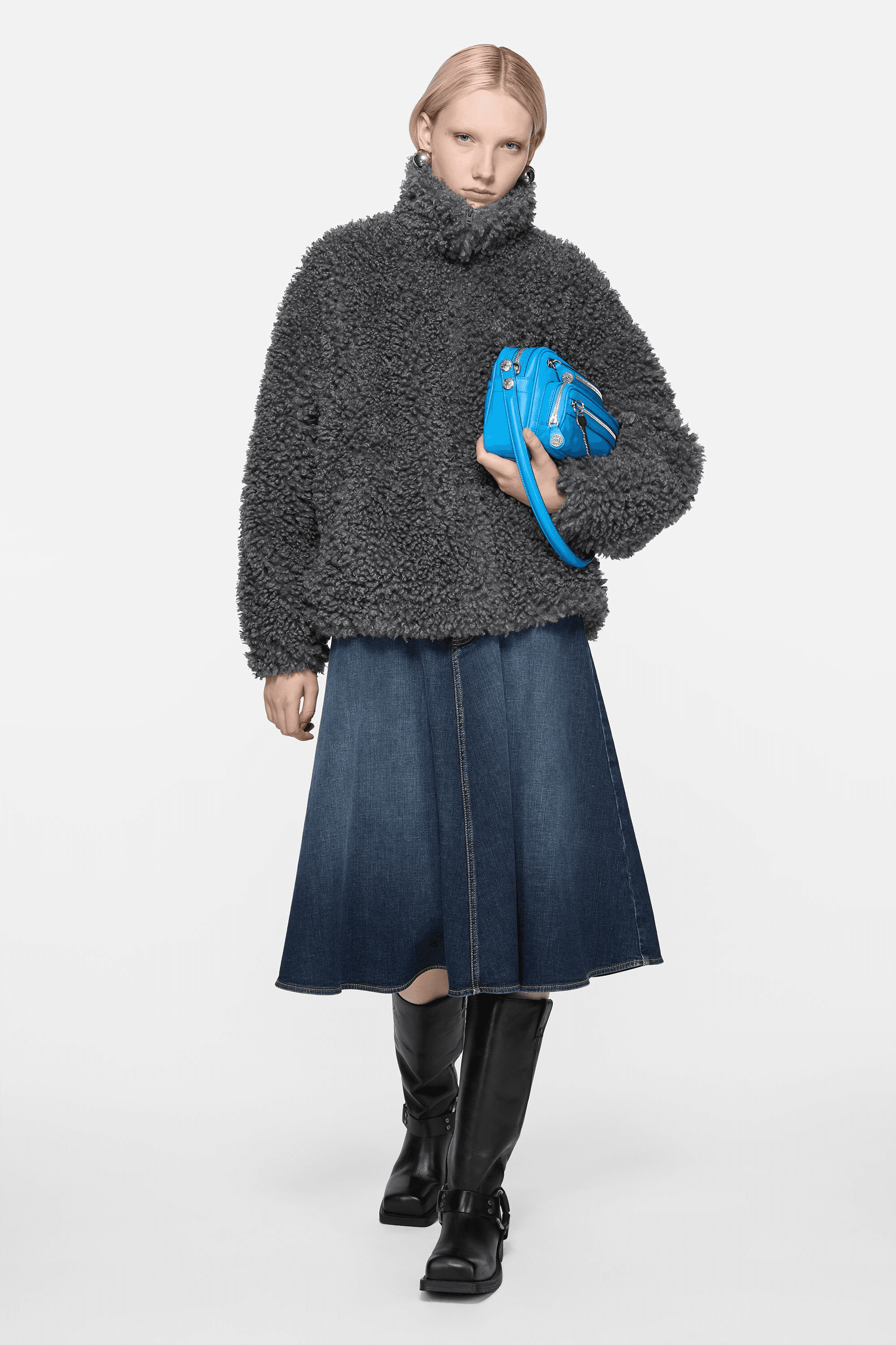 Faux fur jacket - Image 1