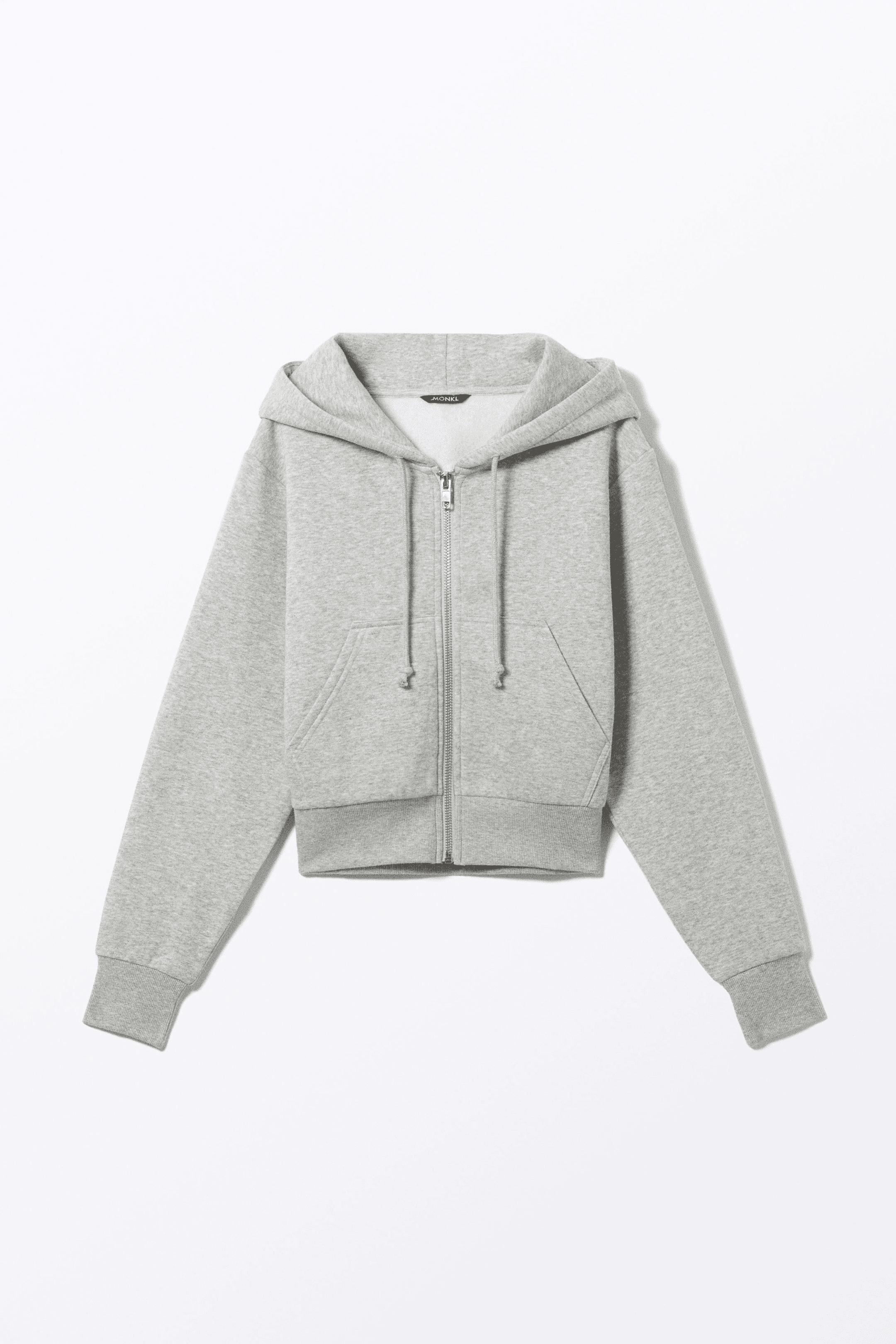 Cropped Zip Hoodie - Image 1