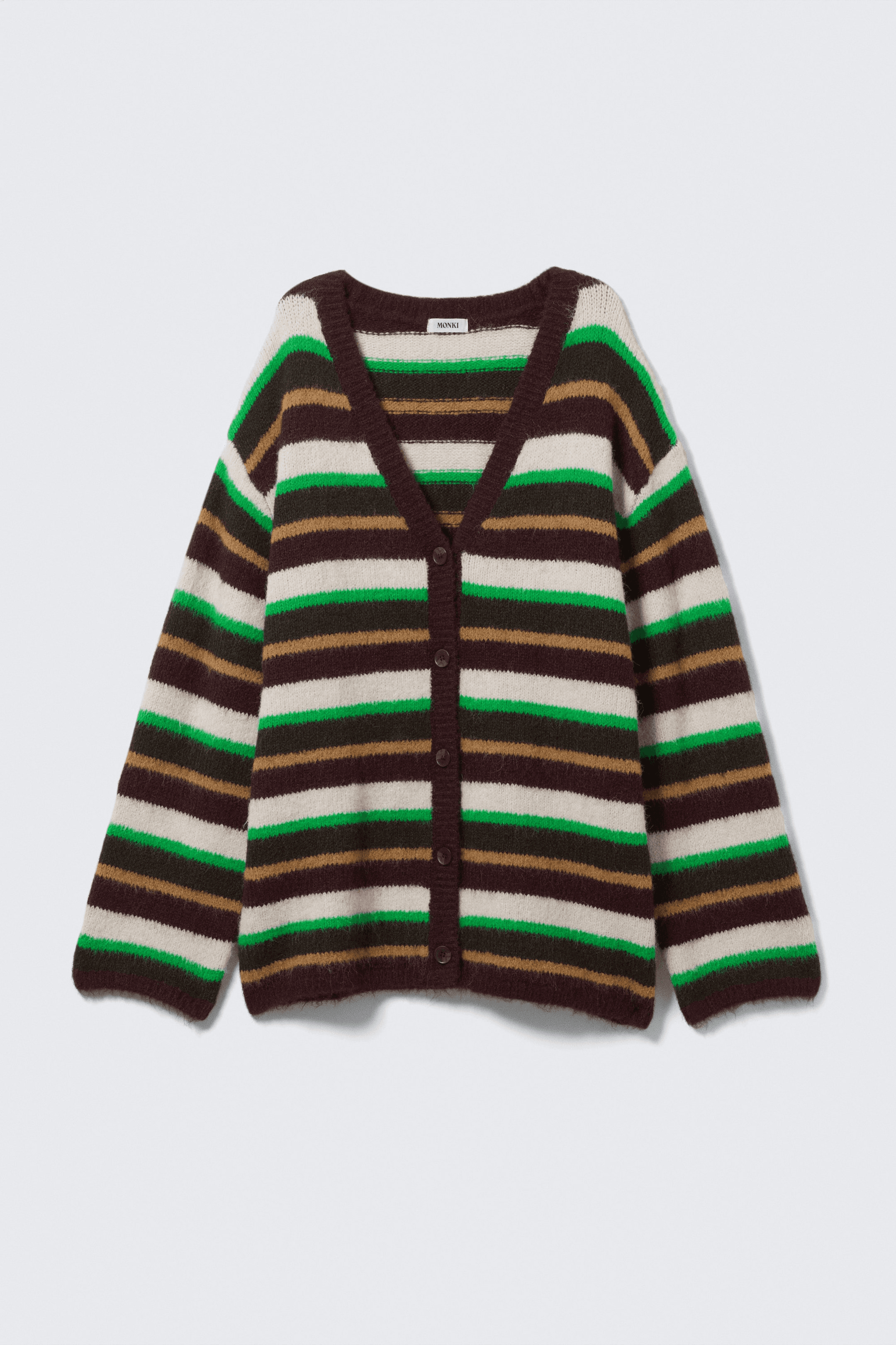 Soft Knit V-Neck Cardigan - Image 1