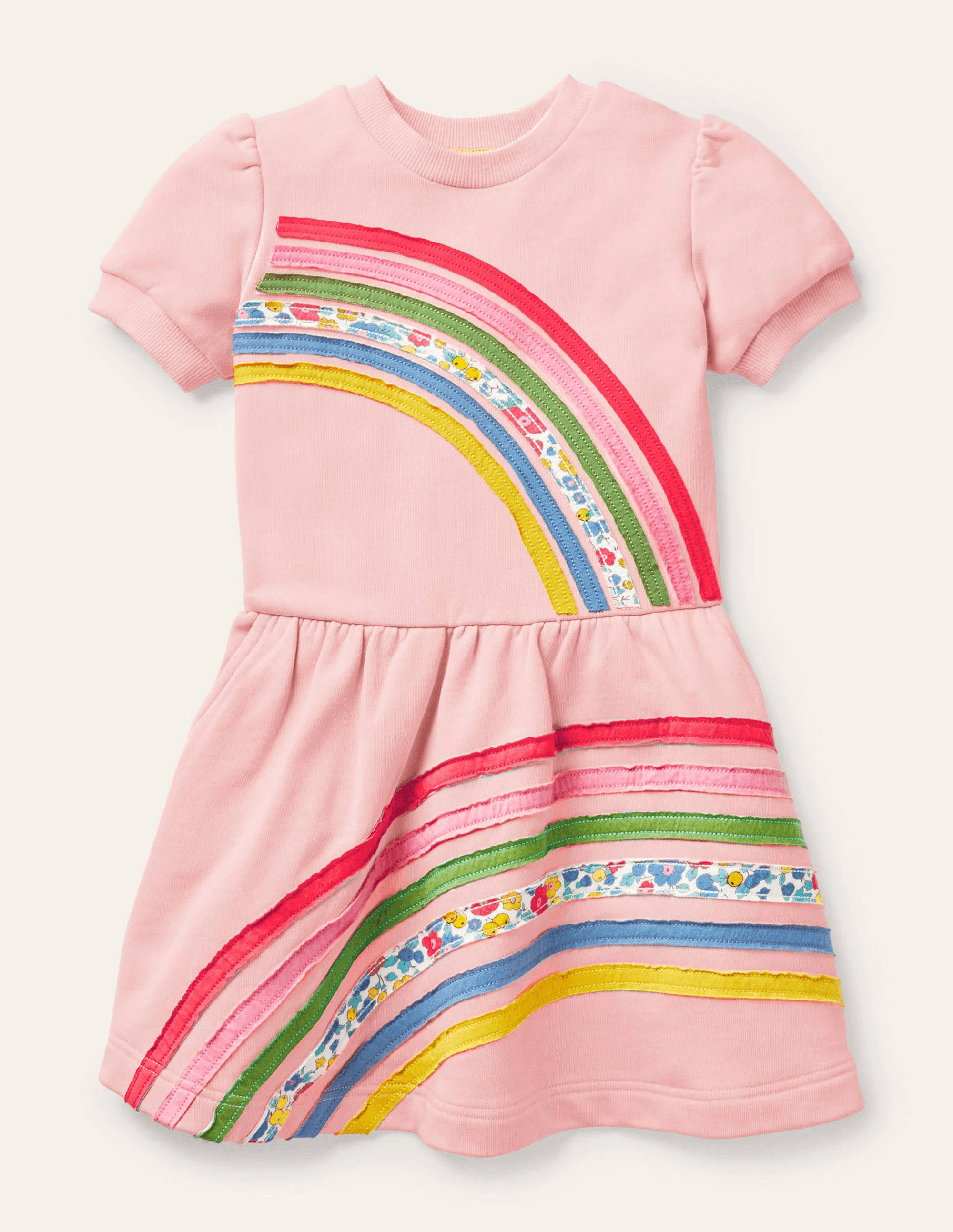 Rainbow Sweatshirt Dress - Image 1