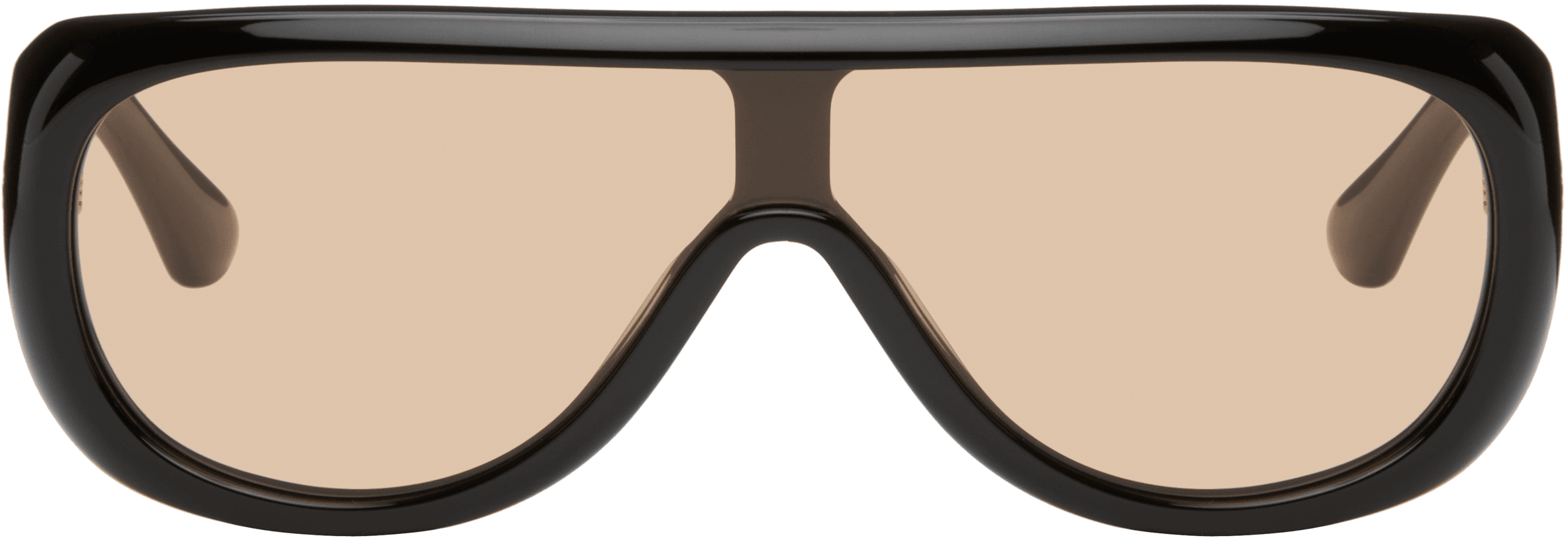 SSENSE Exclusive Black Sayf Sunglasses - Image 1