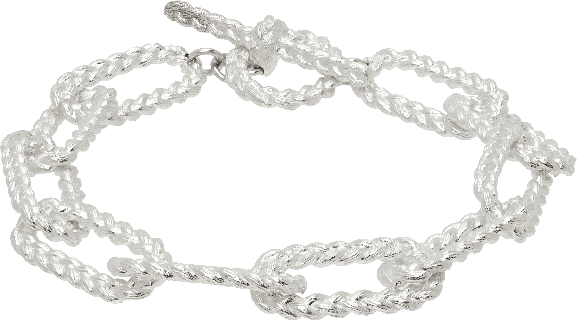 Braided Link Bracelet - Image 1
