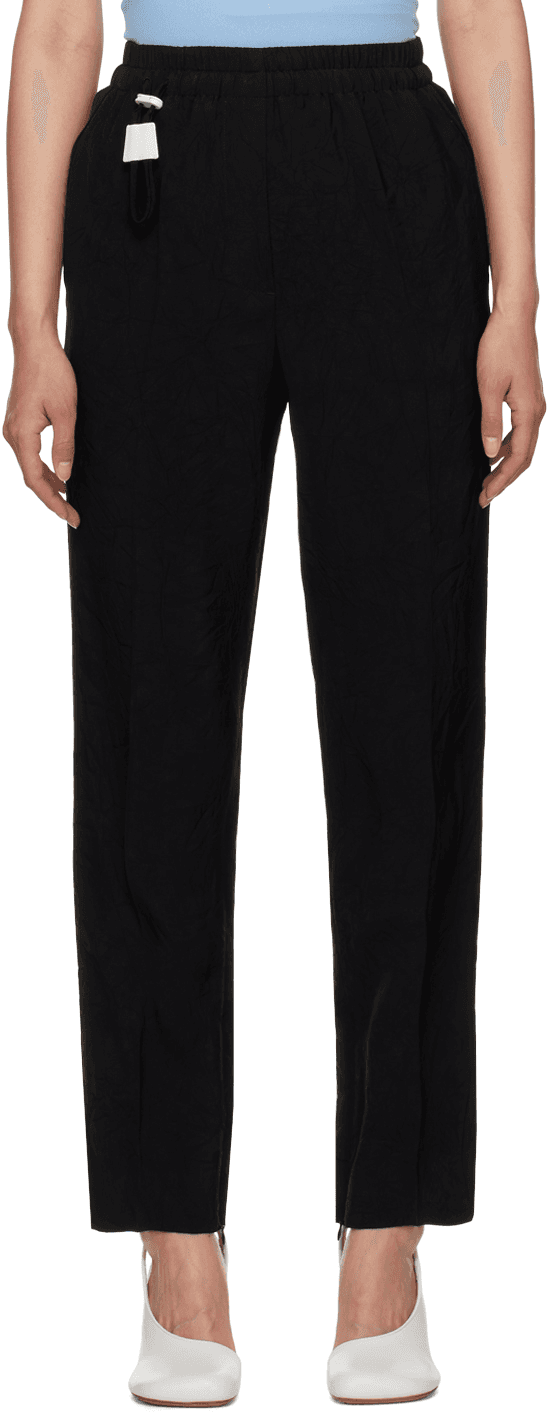 SSENSE Exclusive Black Trousers - Image 1